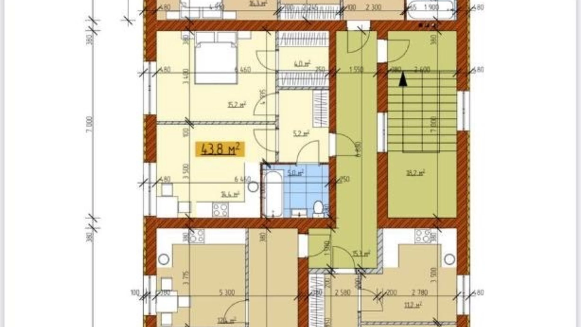 Продается 1-комнатная квартира 39.7 кв. м в Виннице, цена: 40000 $ - фото 4