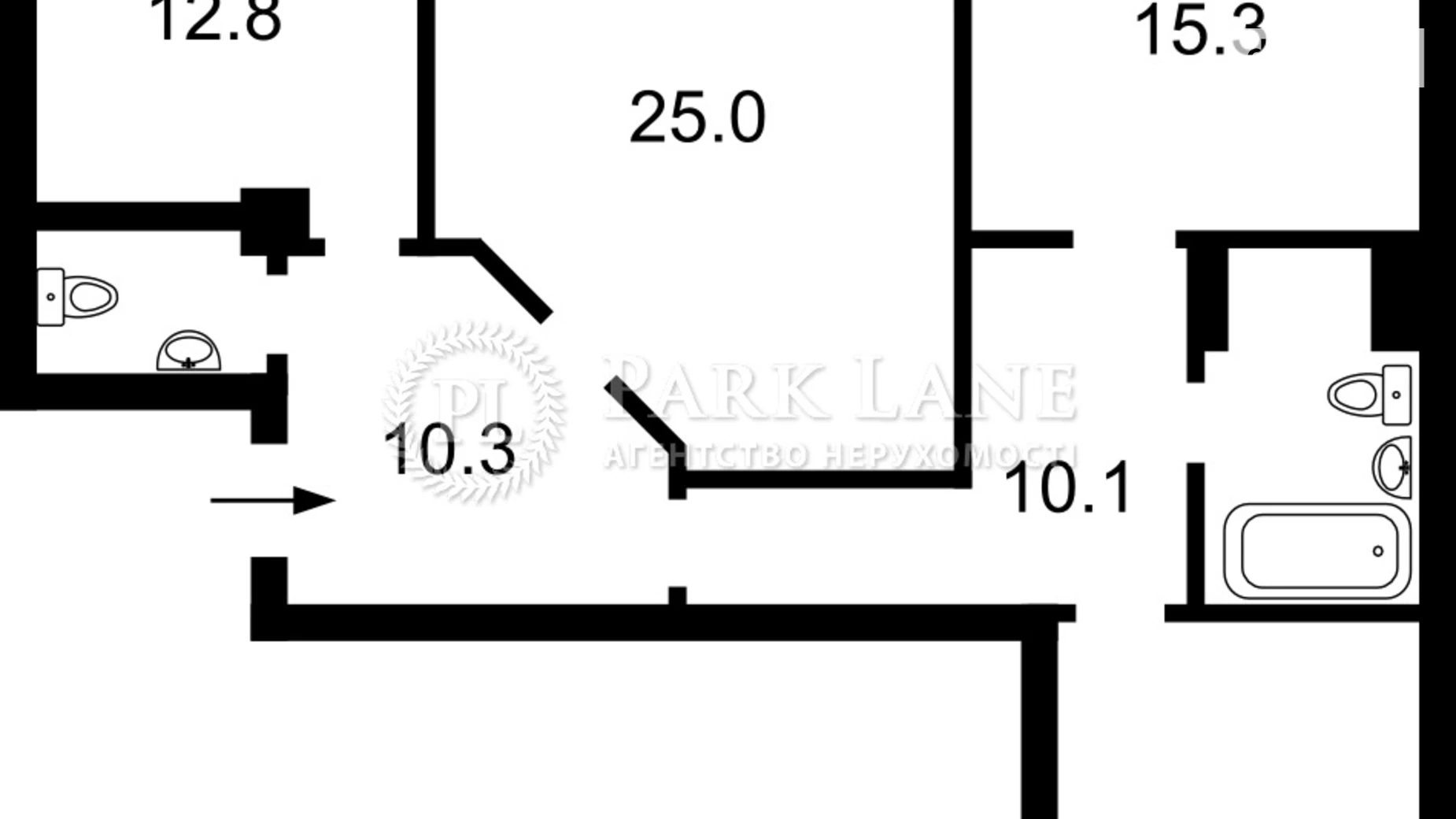 Продается 3-комнатная квартира 103 кв. м в Киеве, ул. Елены Пчилки, 8 - фото 4