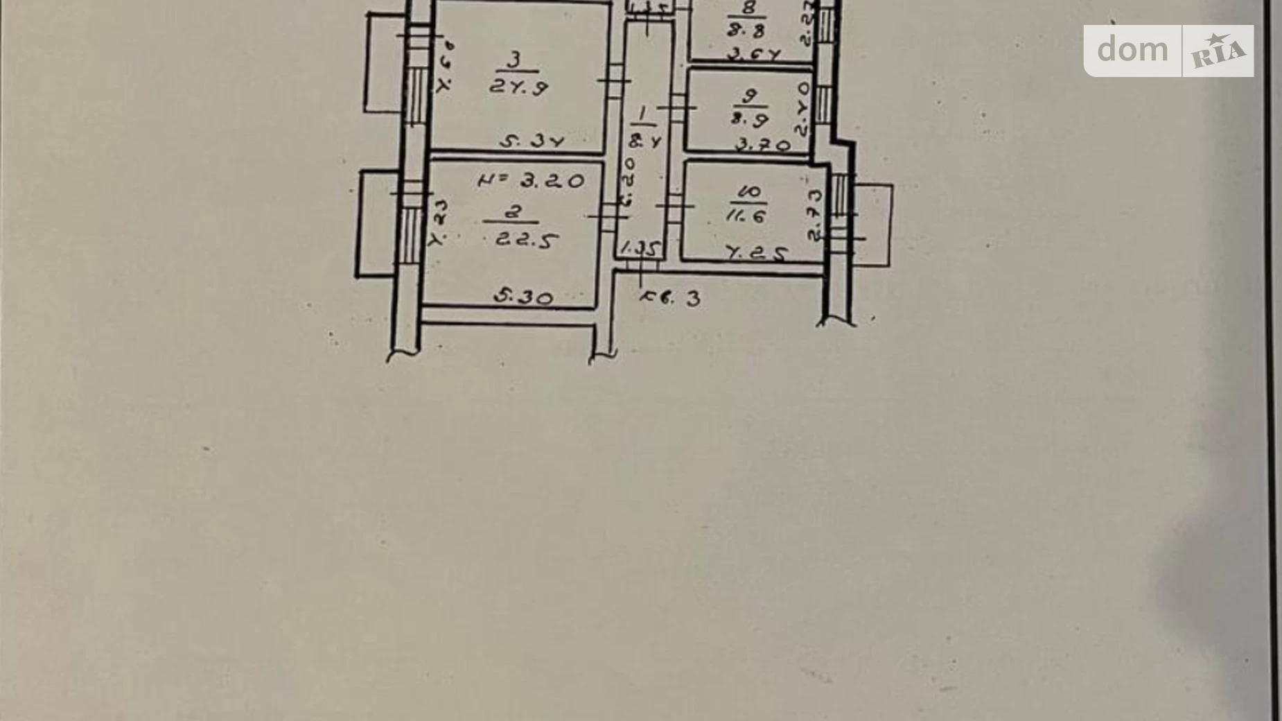 Продается 5-комнатная квартира 110.9 кв. м в Одессе, ул. Асташкина, 15 - фото 3
