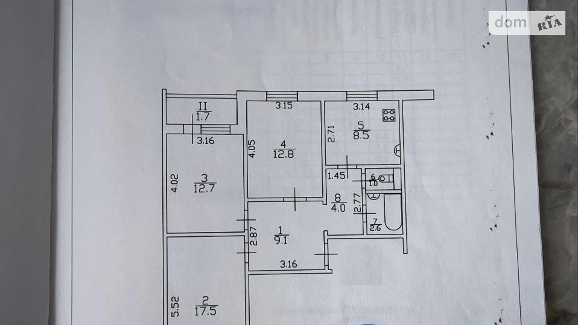 Продається 3-кімнатна квартира 71.6 кв. м у Чернігові - фото 3