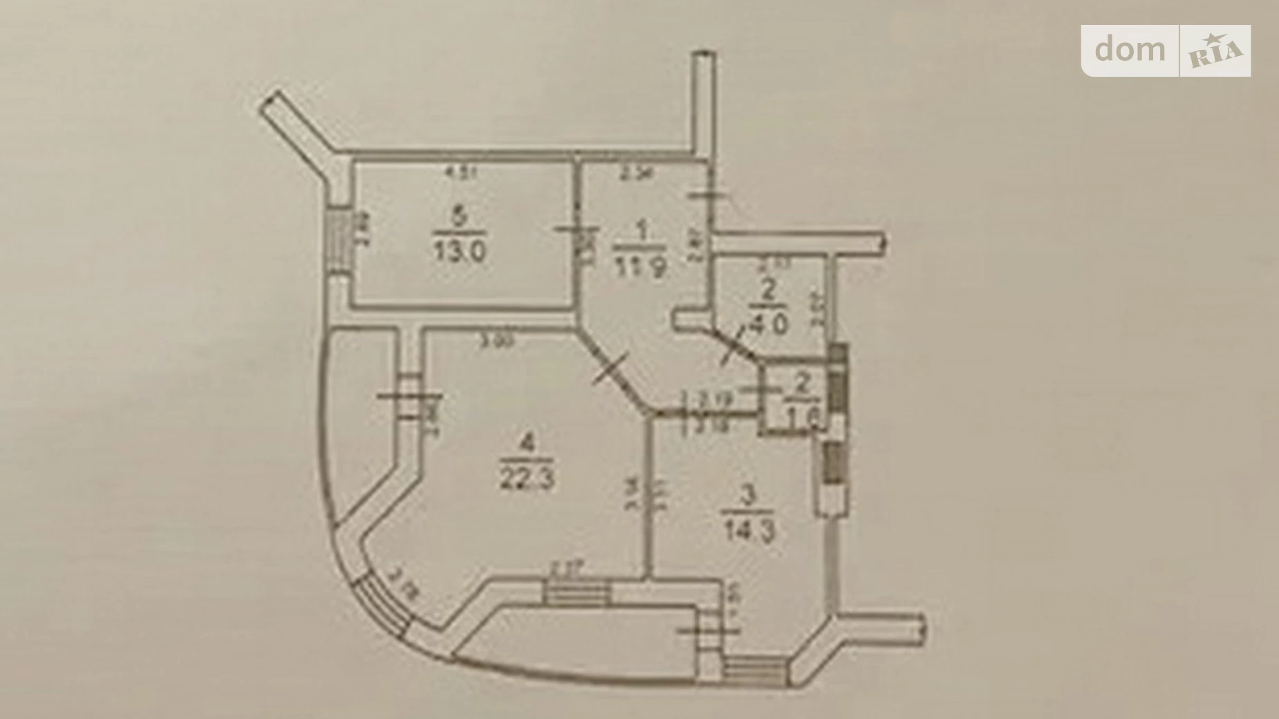 Продается 2-комнатная квартира 76.7 кв. м в Одессе, ул. Костанди, 162/5 - фото 5
