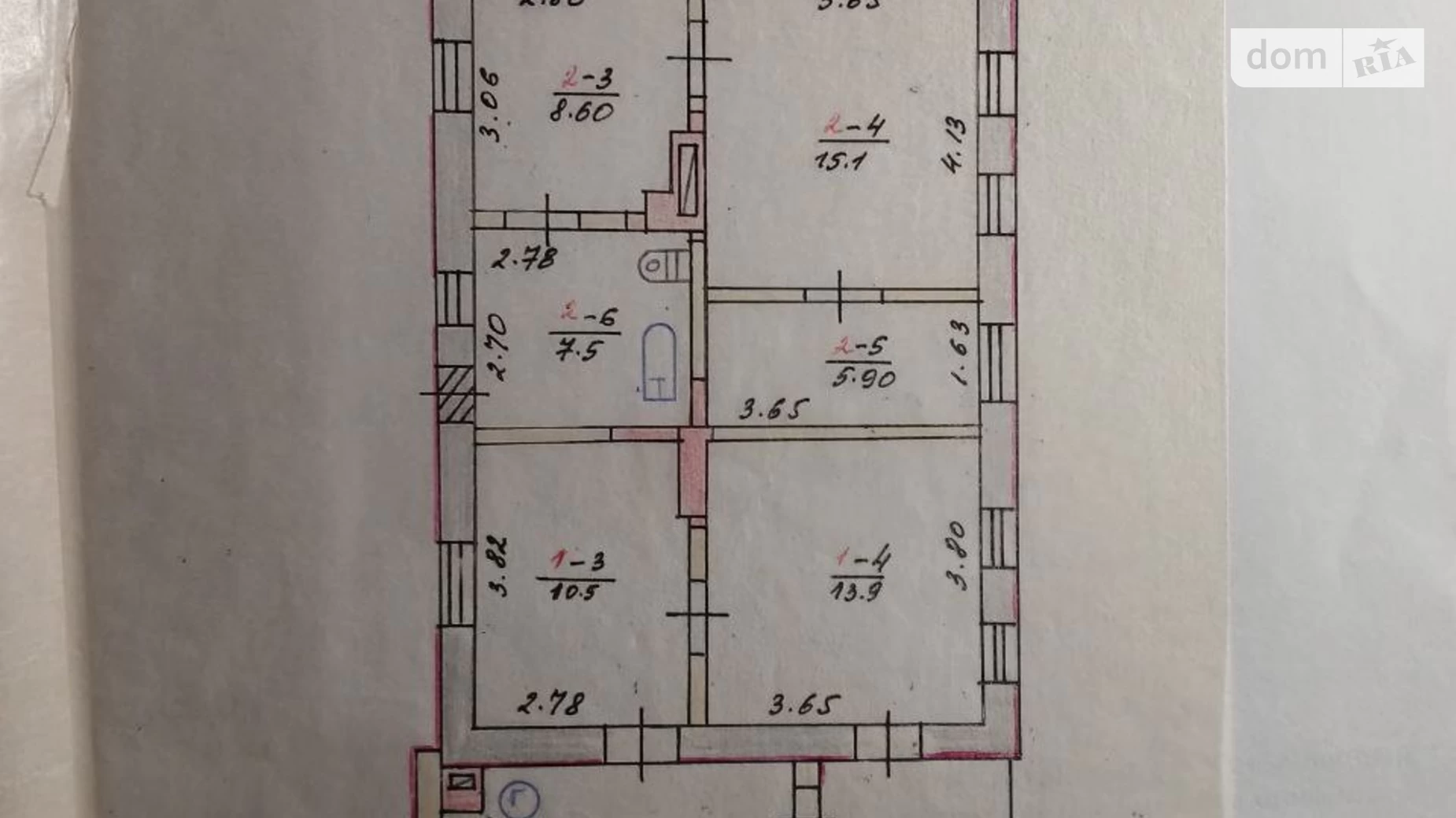 Продається одноповерховий будинок 96.6 кв. м з ділянкою, цена: 28500 $ - фото 3