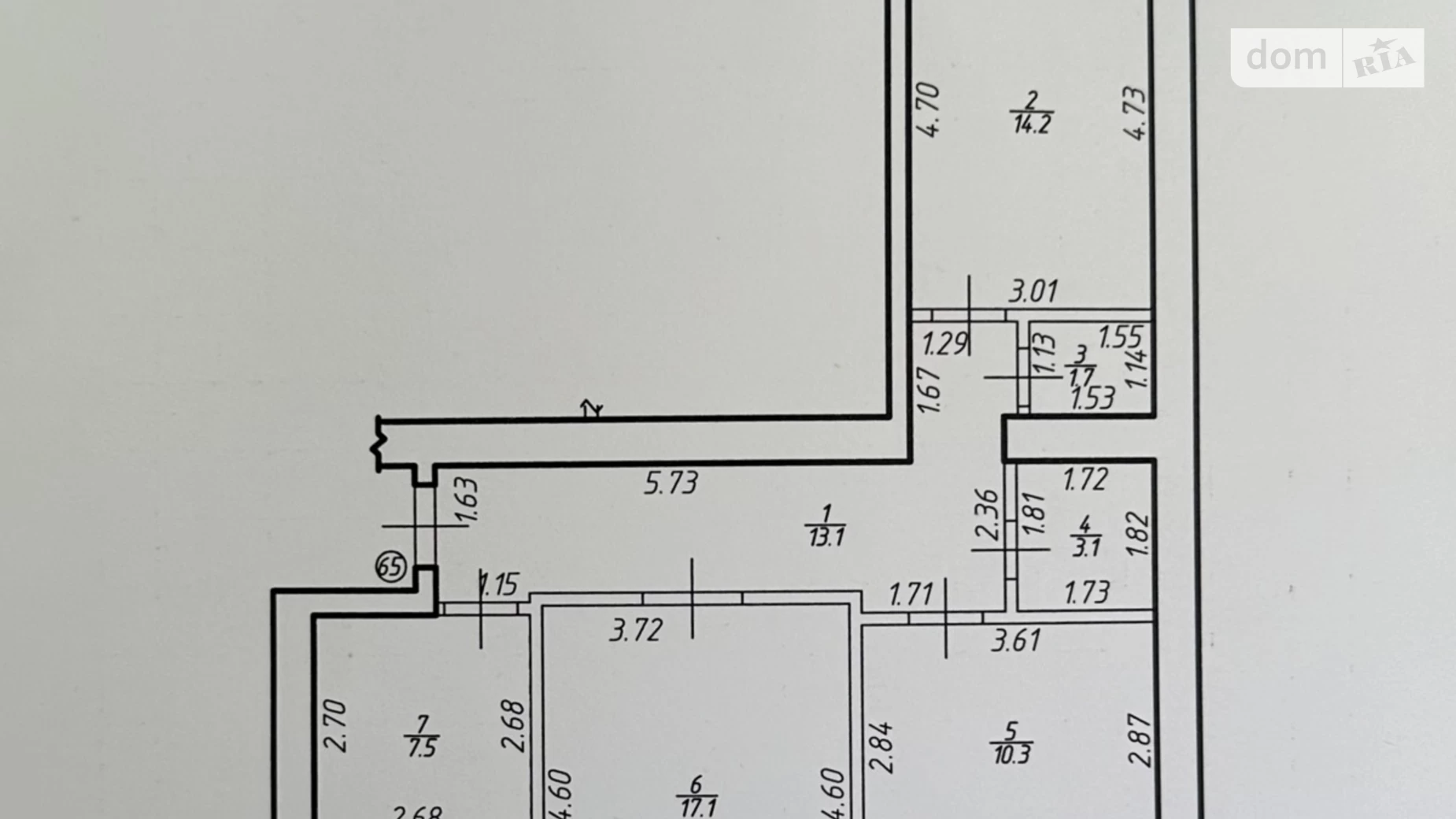 Продается 3-комнатная квартира 70.4 кв. м в Ивано-Франковске, ул. Вячеслава Черновола, 155 - фото 5