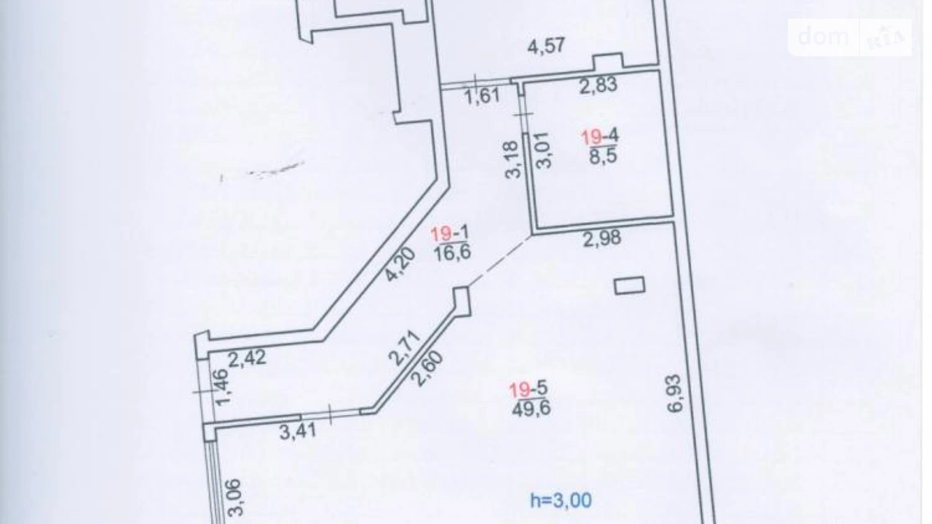 Продается помещения свободного назначения 107 кв. м в 5-этажном здании, цена: 160500 $ - фото 2