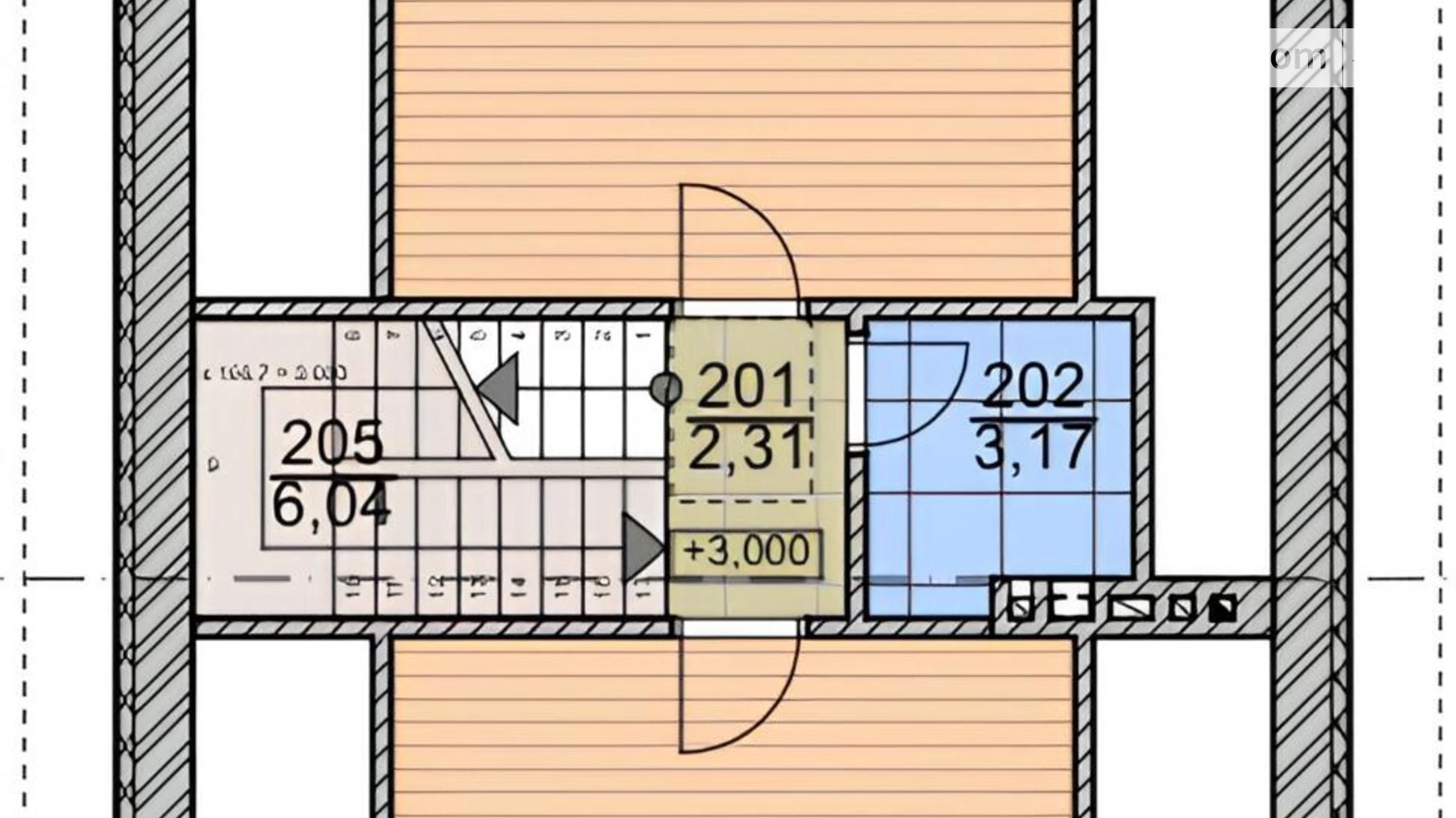 Продається будинок 2 поверховий 121.56 кв. м з гаражем, цена: 61000 $ - фото 3