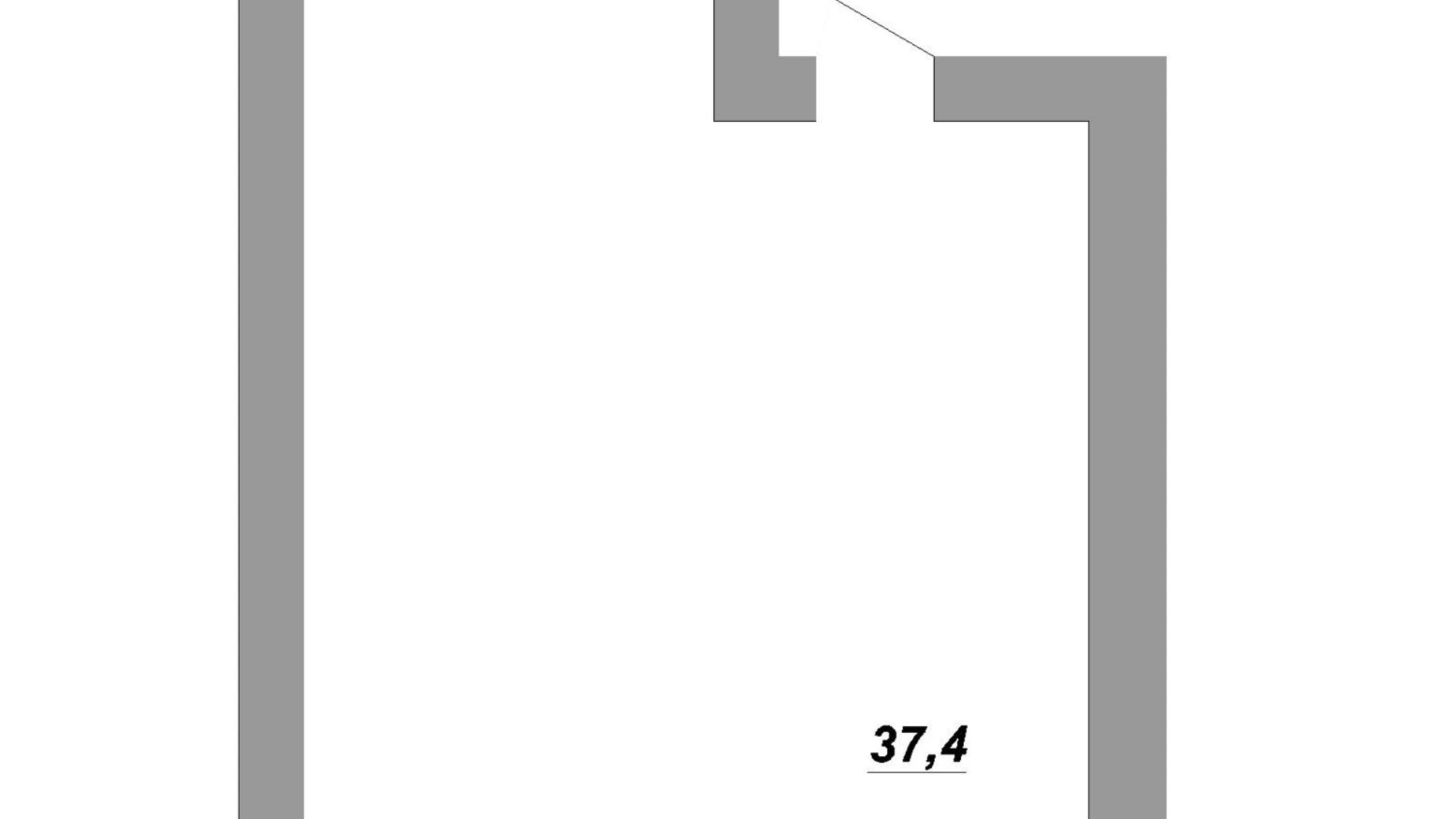 Продается помещения свободного назначения 37.4 кв. м в 10-этажном здании, цена: 620840 грн - фото 2