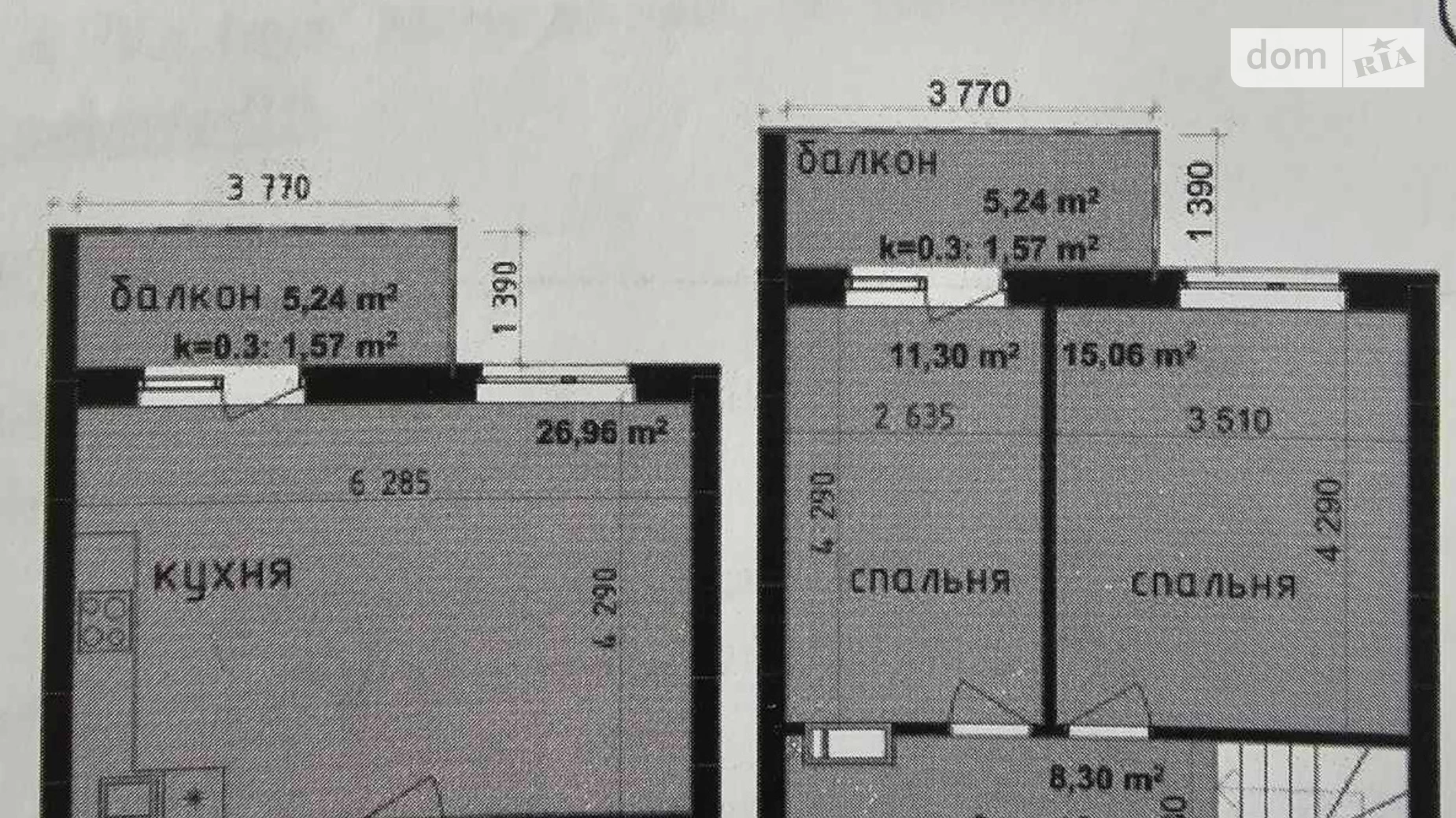 Продається 2-кімнатна квартира 88 кв. м у Києві, вул. Академіка Заболотного, 148В - фото 2