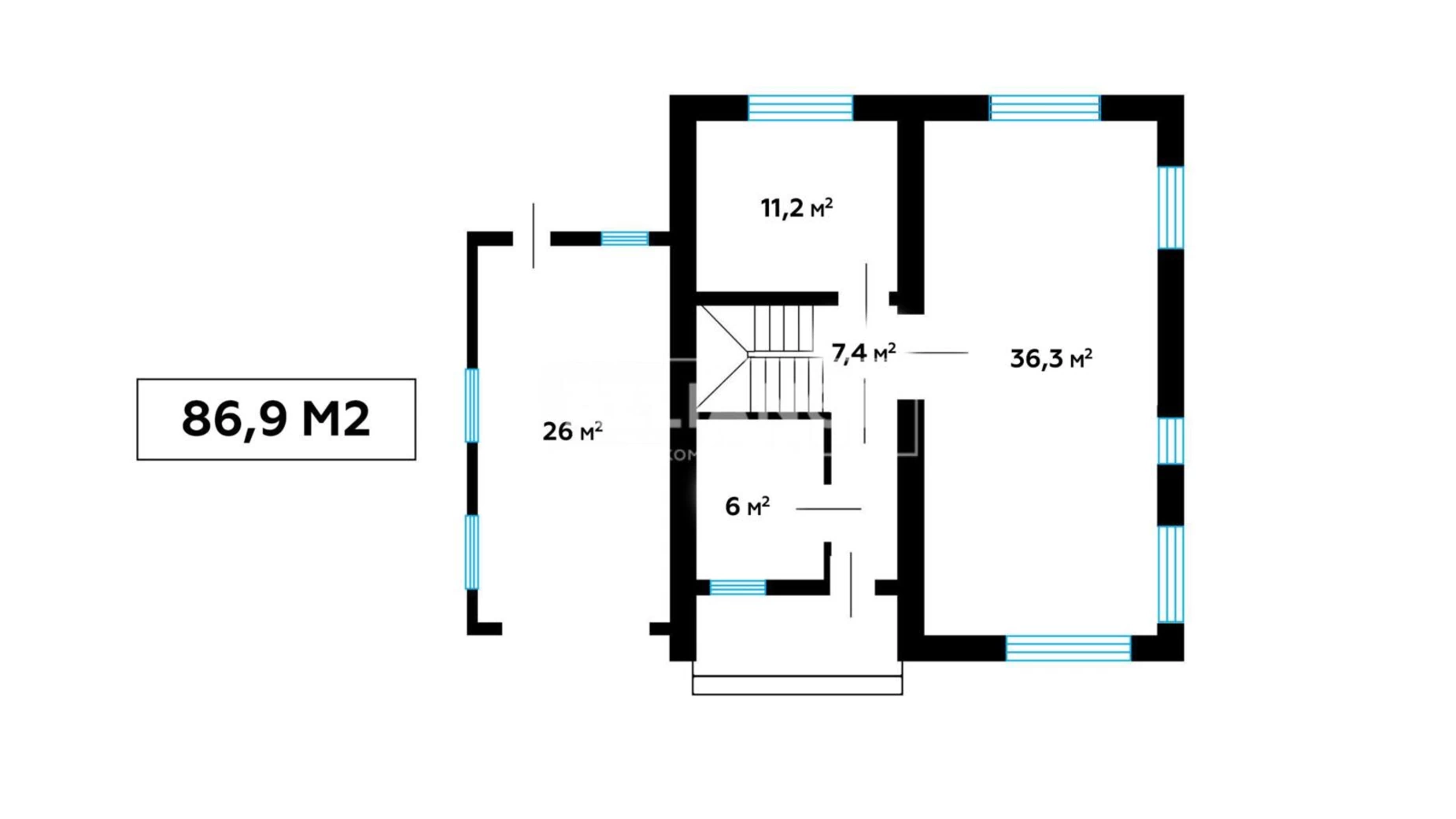 Продається будинок 2 поверховий 160 кв. м з садом, цена: 135000 $ - фото 2