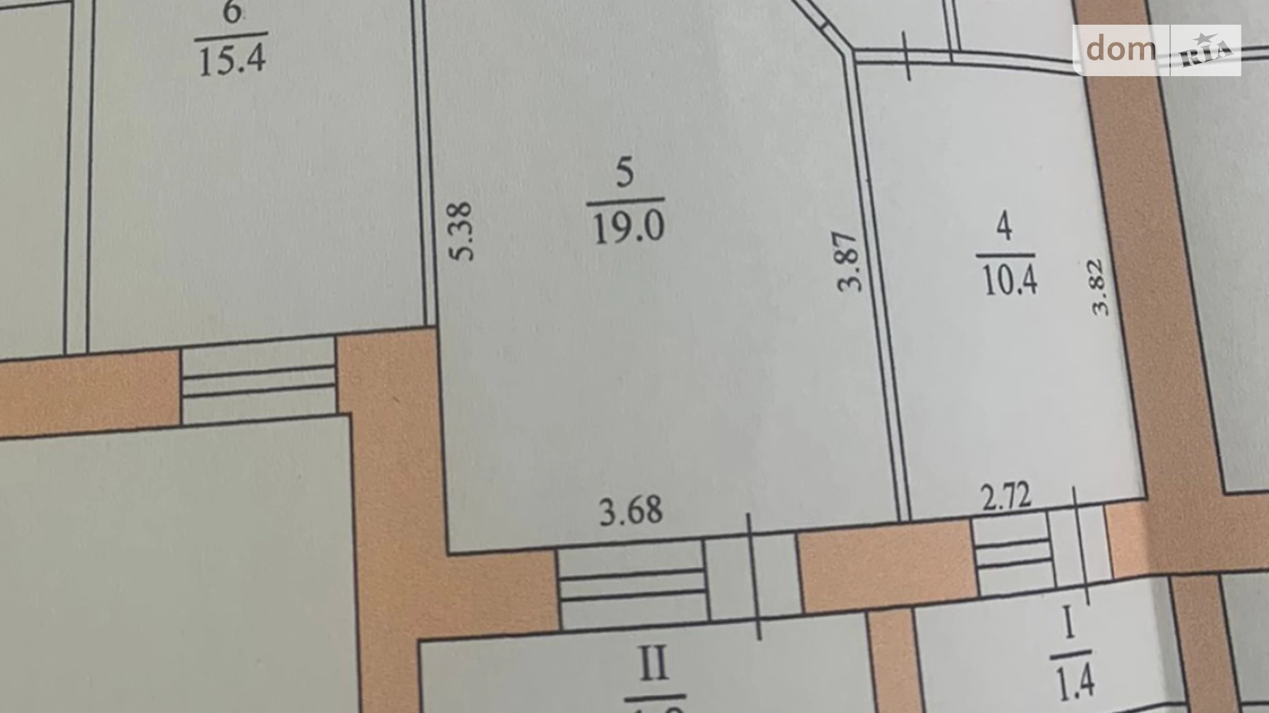 2-комнатная квартира 61.6 кв. м в Тернополе, ул. Пирогова - фото 3