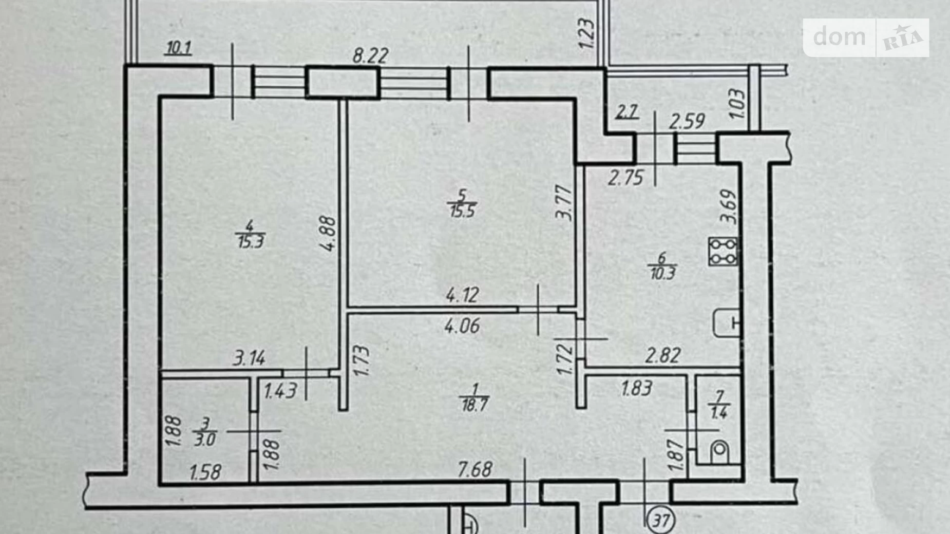 Продається 2-кімнатна квартира 78.9 кв. м у, цена: 83000 $ - фото 2