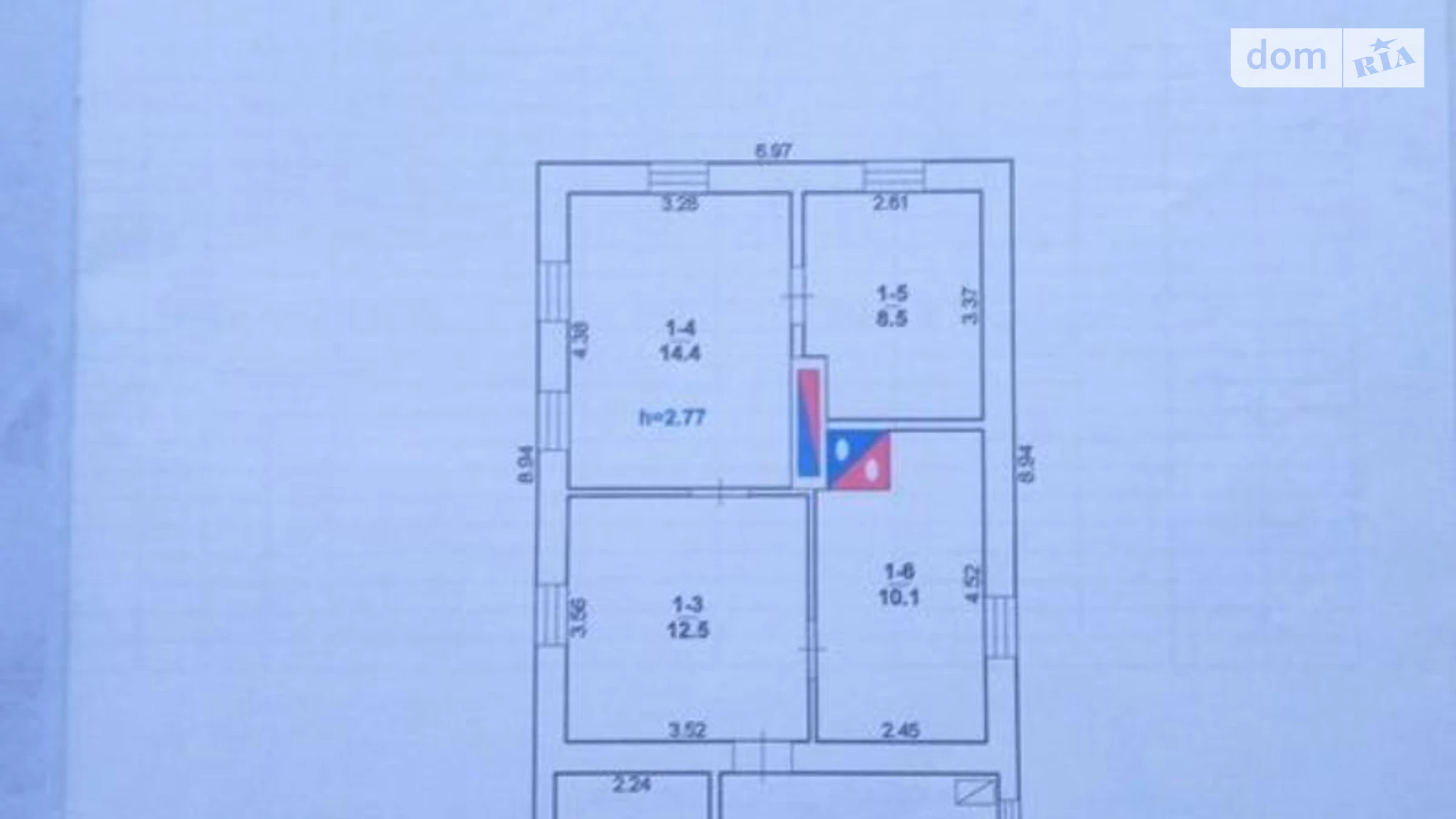 Продається одноповерховий будинок 63 кв. м з гаражем, вул. Дейкала - фото 5