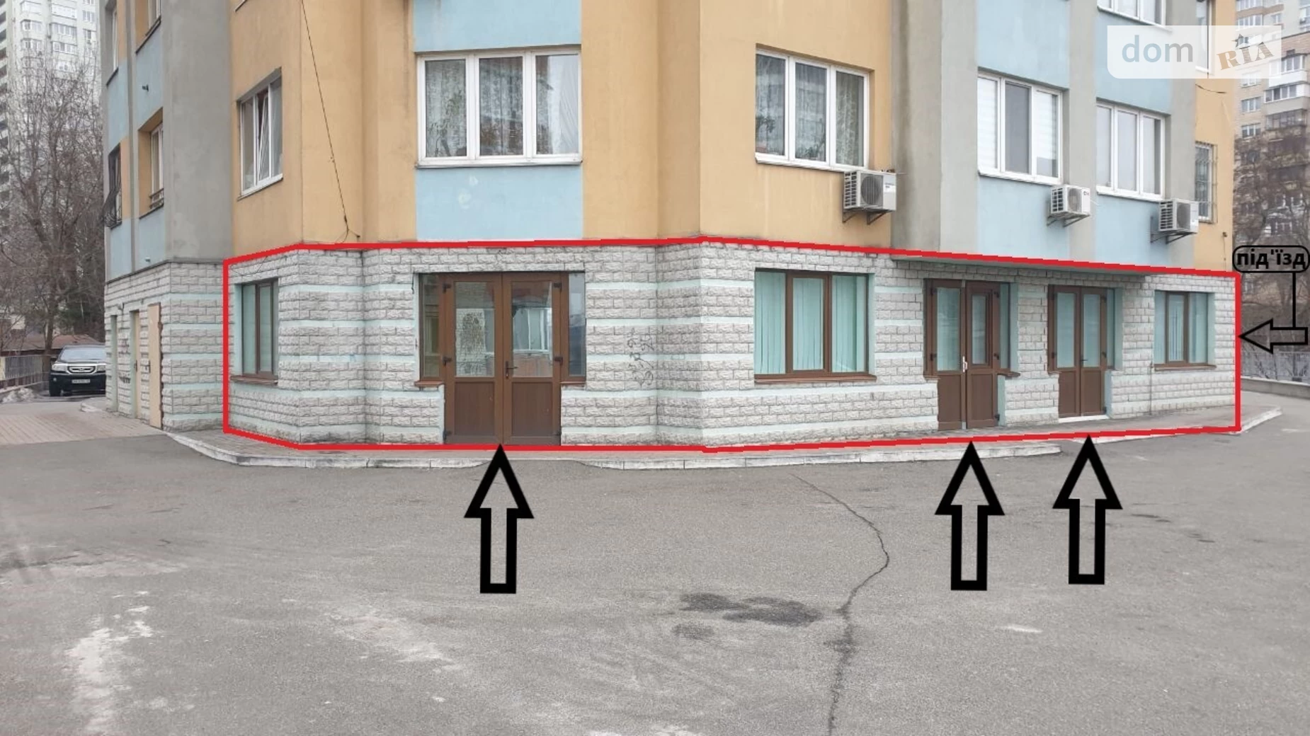 Продается помещения свободного назначения 160.5 кв. м в 24-этажном здании, цена: 180000 $ - фото 2