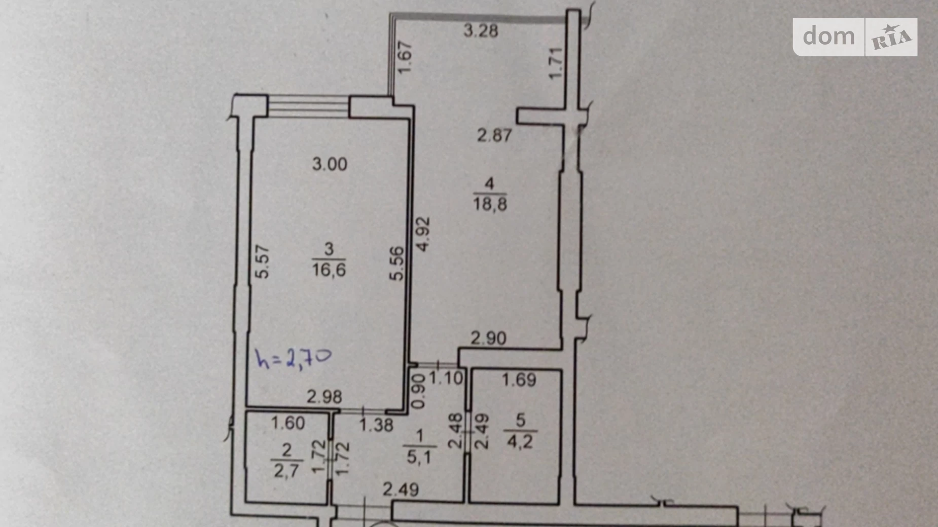 Продается 1-комнатная квартира 47.4 кв. м в Львове, цена: 67000 $ - фото 2