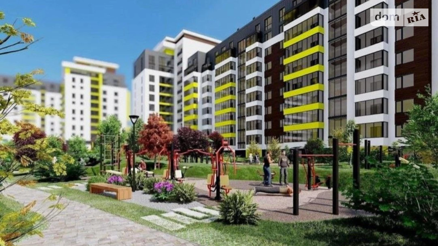 1-комнатная квартира 55.1 кв. м в Тернополе, ул. Энергетическая, 5А - фото 2