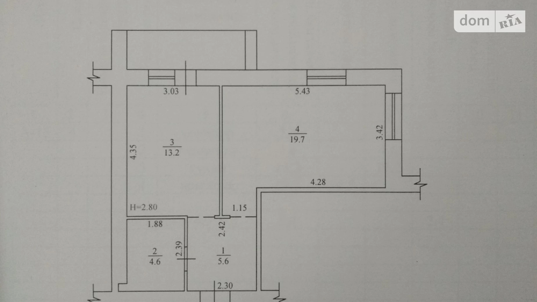 Продается 1-комнатная квартира 46 кв. м в Харькове, ул. Елизаветинская, 7В - фото 5