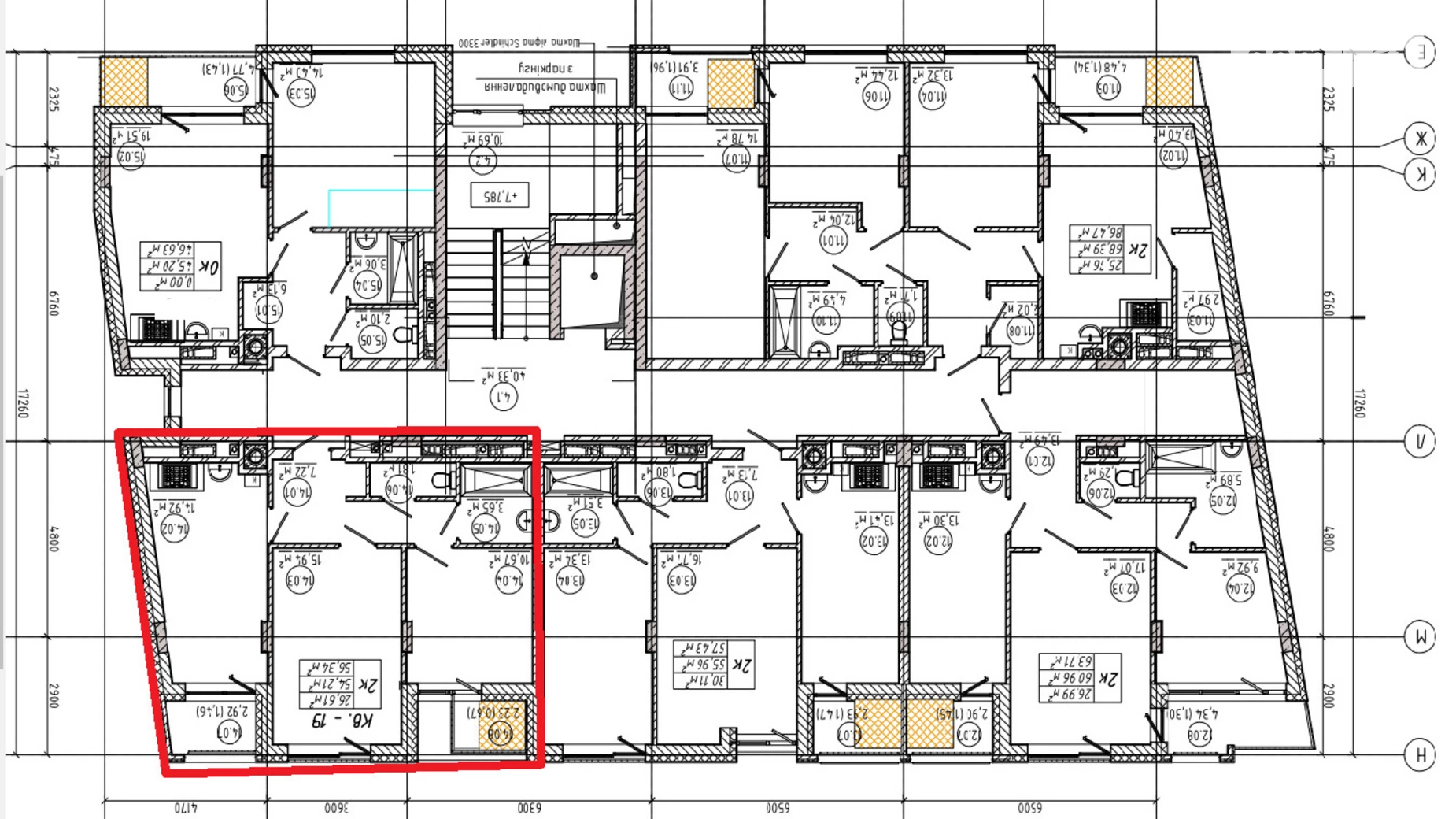 Продается 2-комнатная квартира 56.34 кв. м в, цена: 87327 $ - фото 5