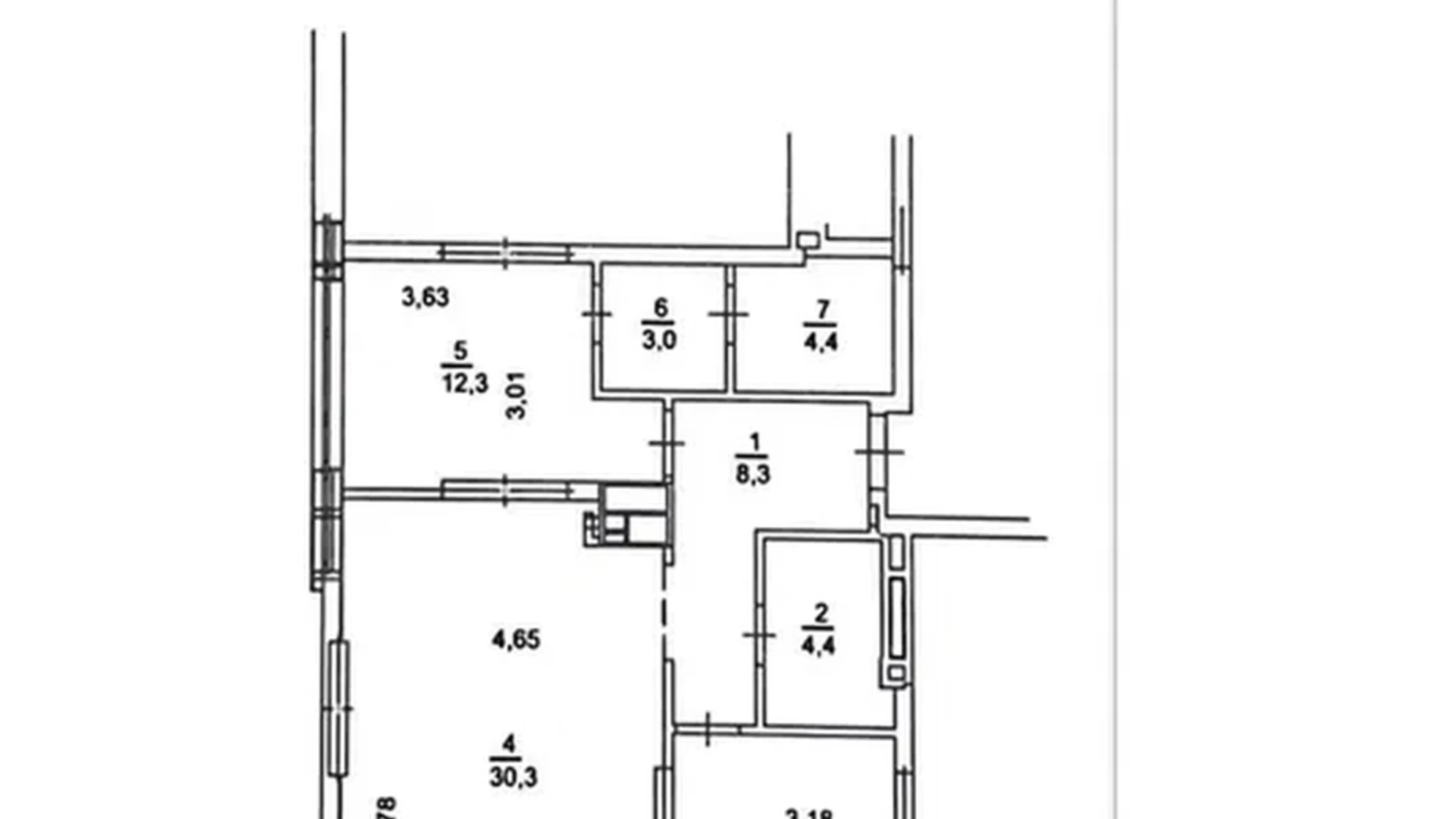 Продается 2-комнатная квартира 75 кв. м в Киеве, ул. Васильковская, 1 - фото 2