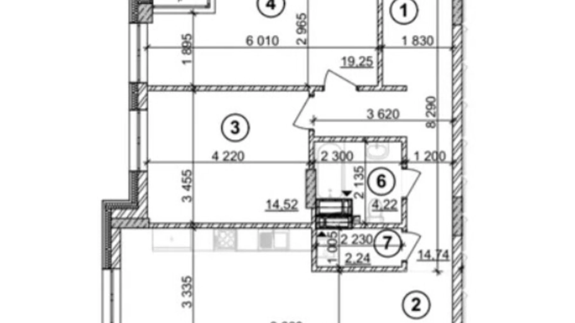Продается 2-комнатная квартира 97.8 кв. м в Киеве, просп. Берестейский(Победы), 42А - фото 2