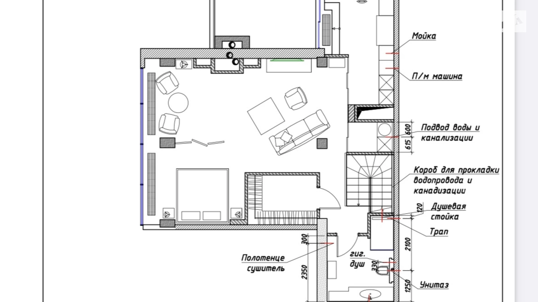 Продается 1-комнатная квартира 110 кв. м в Одессе, бул. Французский - фото 3