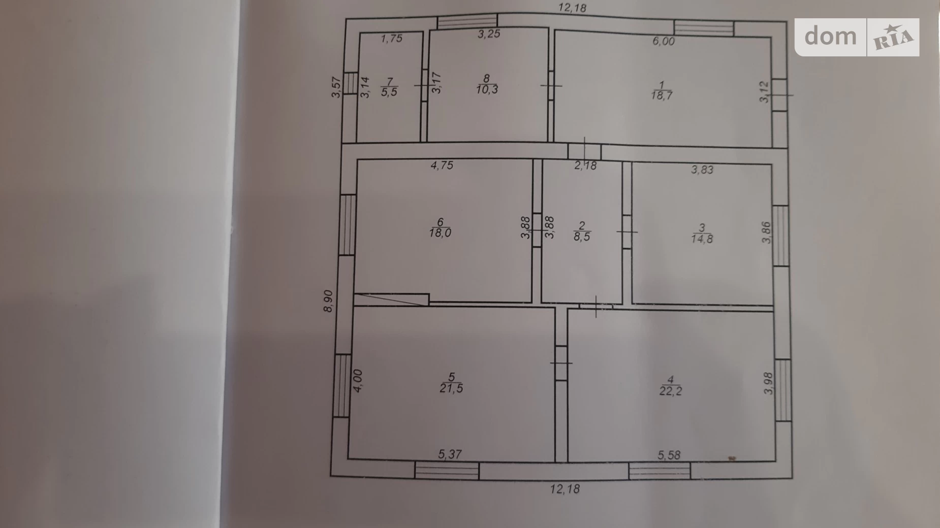 Продается дом на 2 этажа 182.4 кв. м с участком, цена: 45000 $ - фото 4