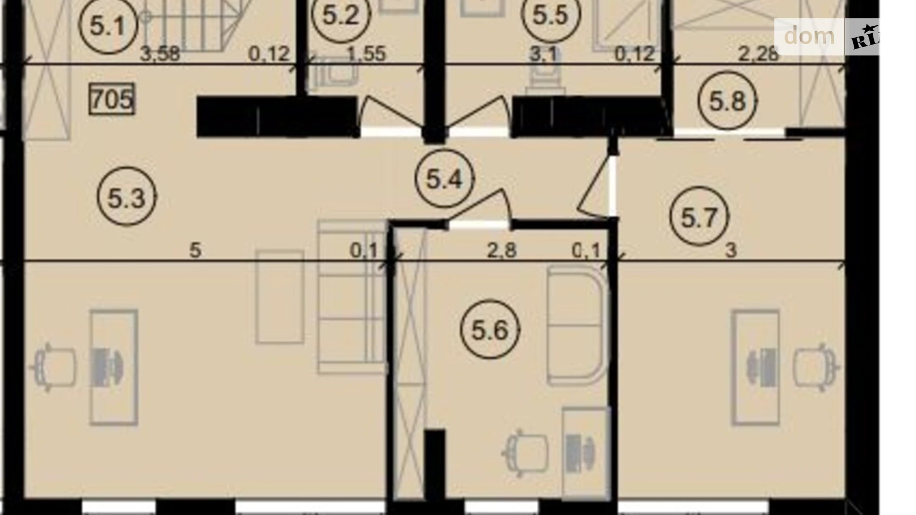 Продается офис 93.55 кв. м в бизнес-центре, цена: 62441 $ - фото 2