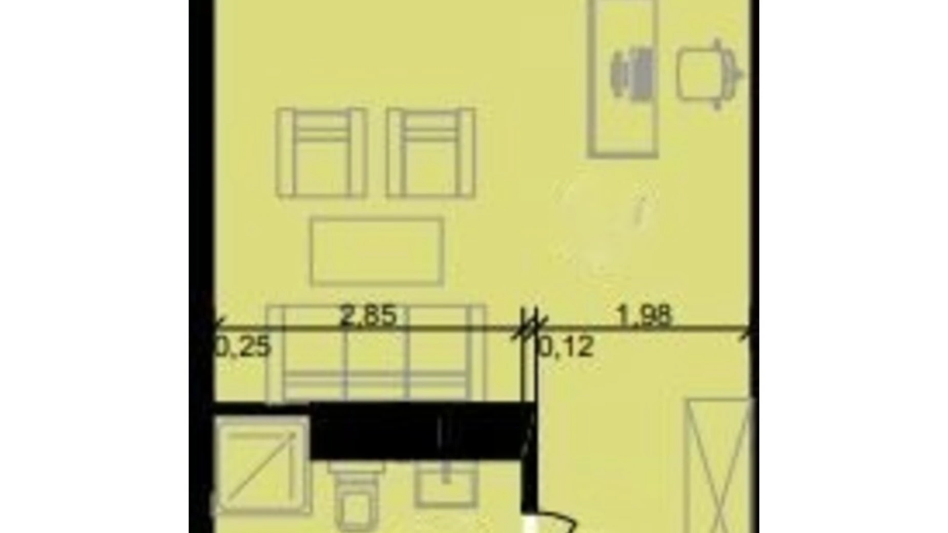 Продается офис 32.07 кв. м в бизнес-центре, цена: 23699 $ - фото 2