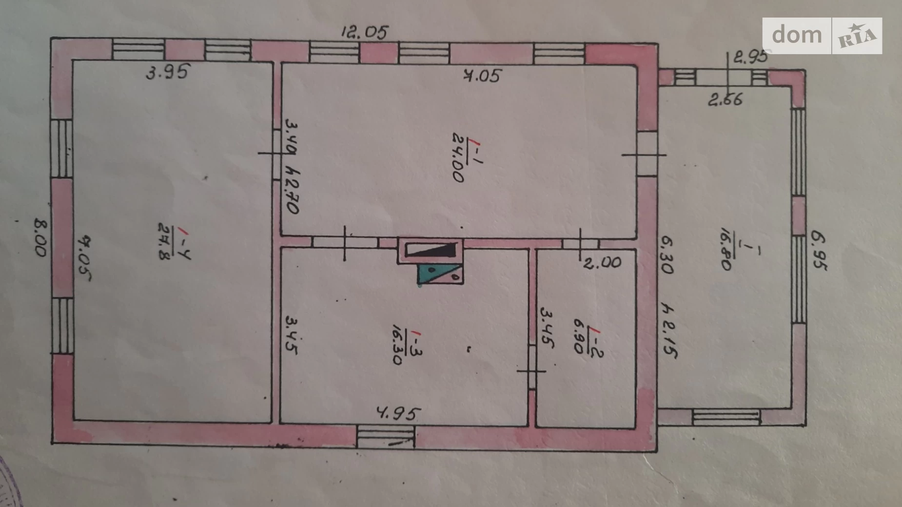Продается одноэтажный дом 91.8 кв. м с бассейном, цена: 9000 $ - фото 3