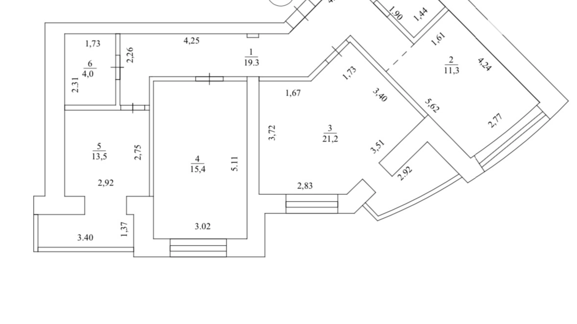 Продается 3-комнатная квартира 84.5 кв. м в Киеве, ул. Радистов, 34/1 - фото 2