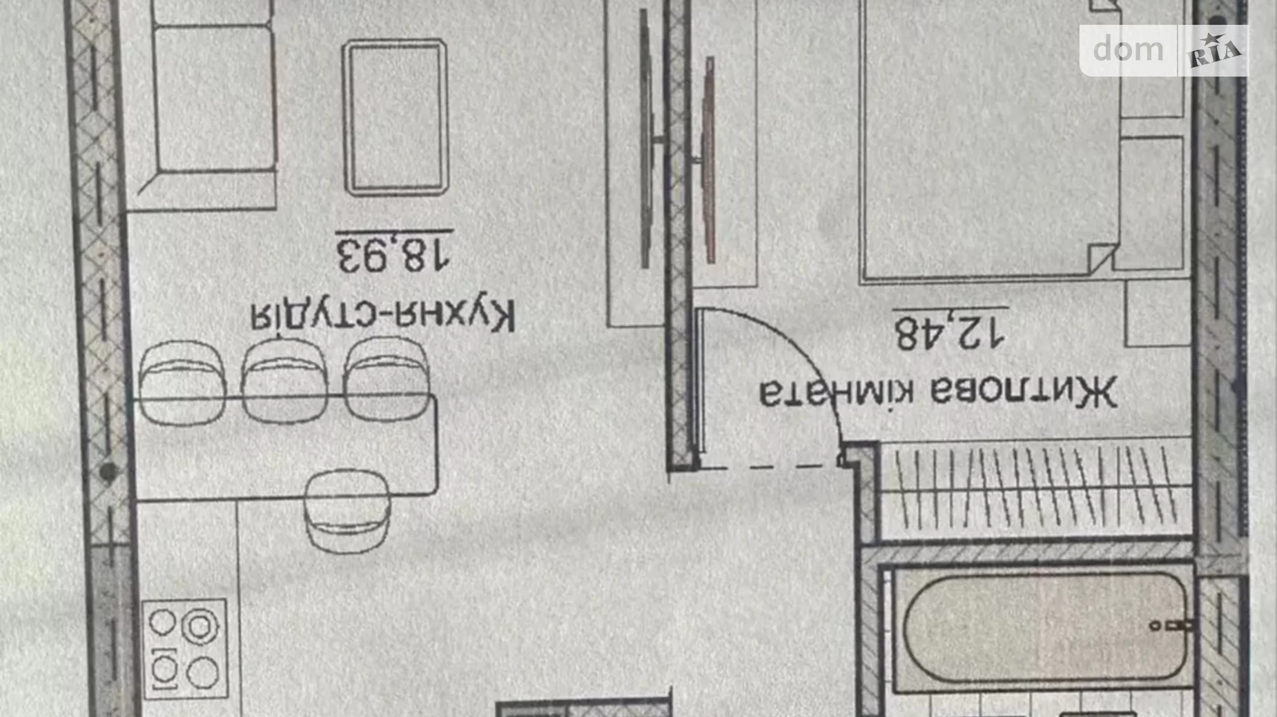 Продается 1-комнатная квартира 42 кв. м в Кропивницком, ул. Андреевская - фото 4
