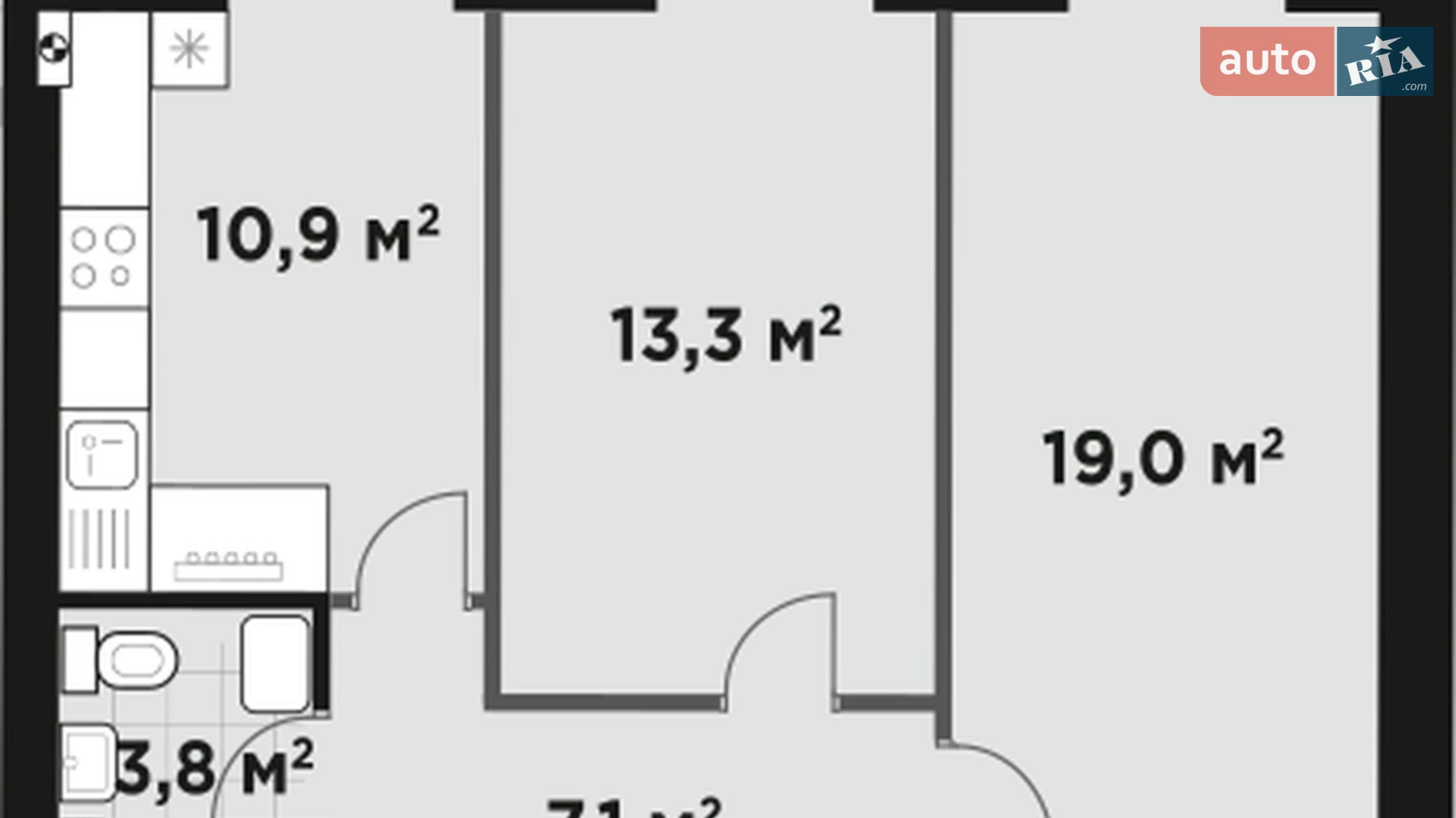 Продається 2-кімнатна квартира 57 кв. м у Бучі, вул. Бориса Гмирі, 7 - фото 2