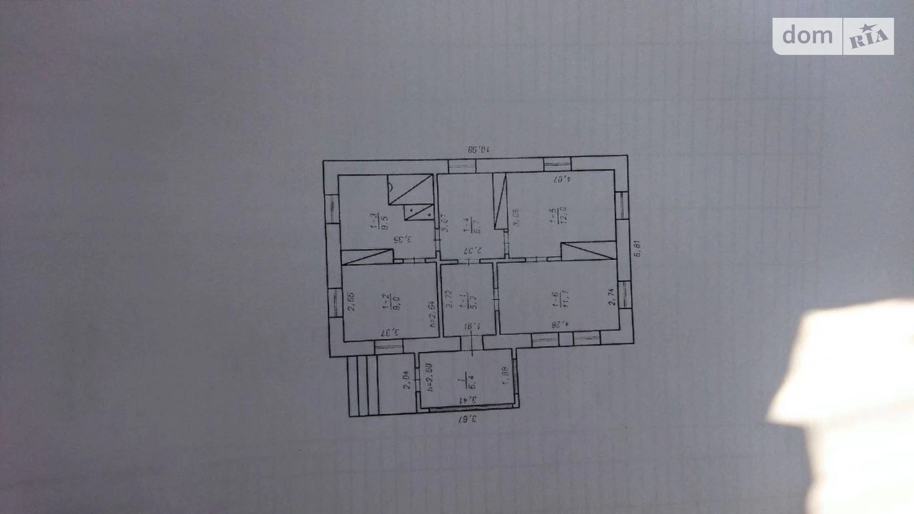 Продается одноэтажный дом 60.5 кв. м с балконом, цена: 25000 $ - фото 2
