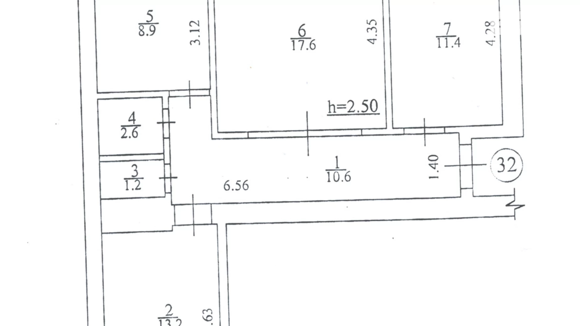 Продается 3-комнатная квартира 69.51 кв. м в Сумах, ул. Металлургов, 32А - фото 2