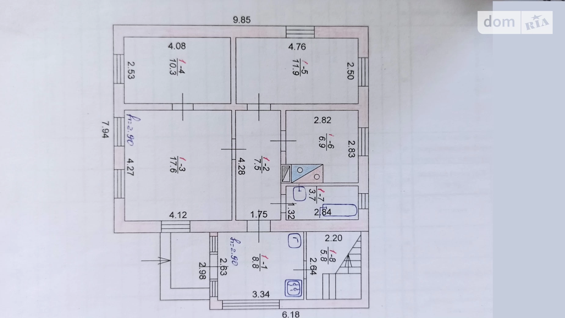 Продается одноэтажный дом 72.5 кв. м с террасой, цена: 23500 $ - фото 2