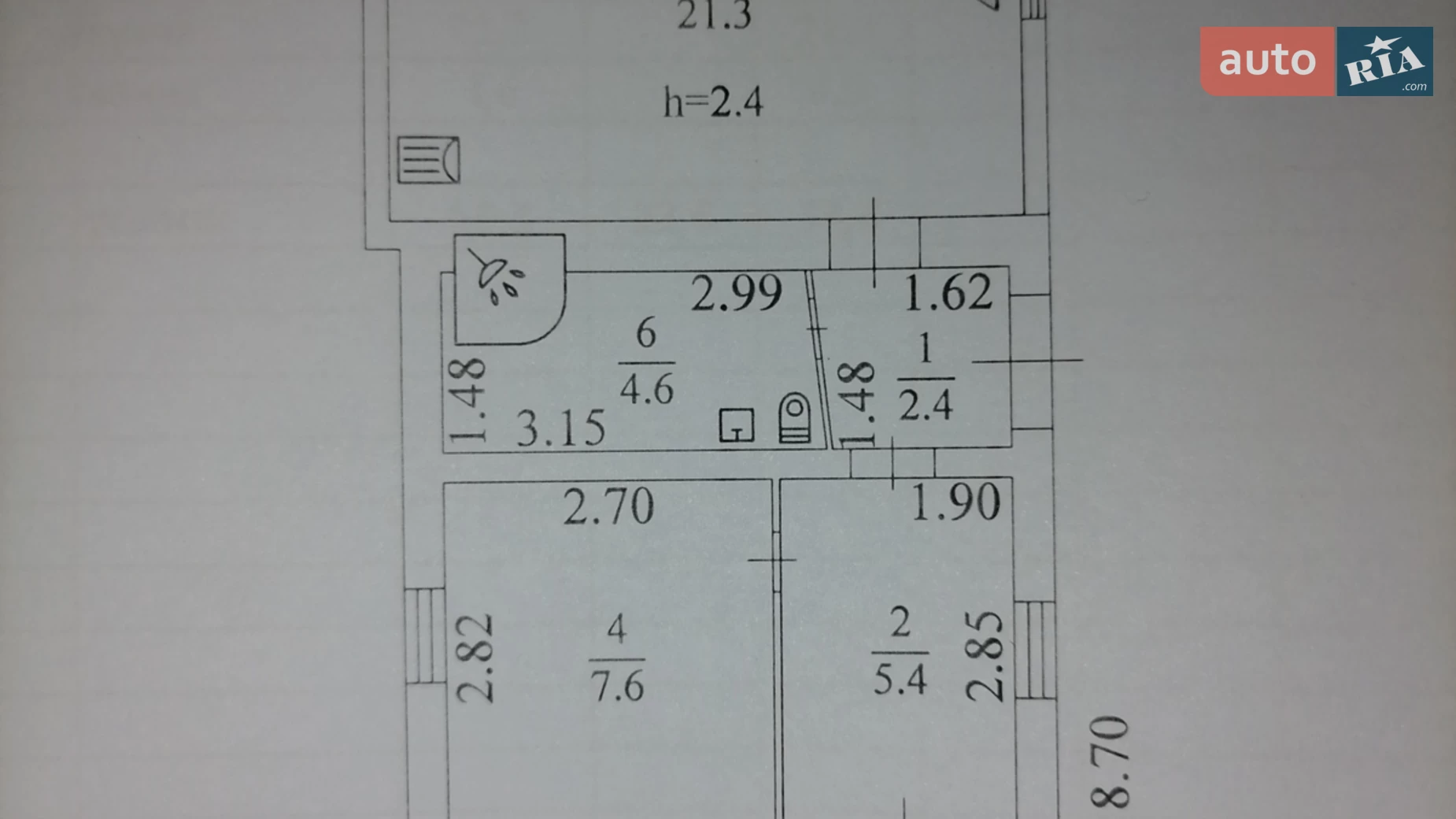 Продається одноповерховий будинок 71 кв. м з садом, цена: 19000 $ - фото 2