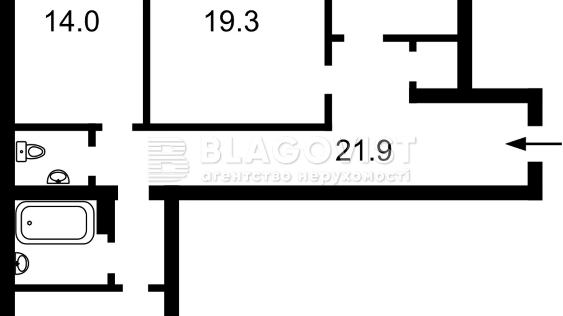 Продается 3-комнатная квартира 92.8 кв. м в Киеве, ул. Здолбуновская, 9Б - фото 2