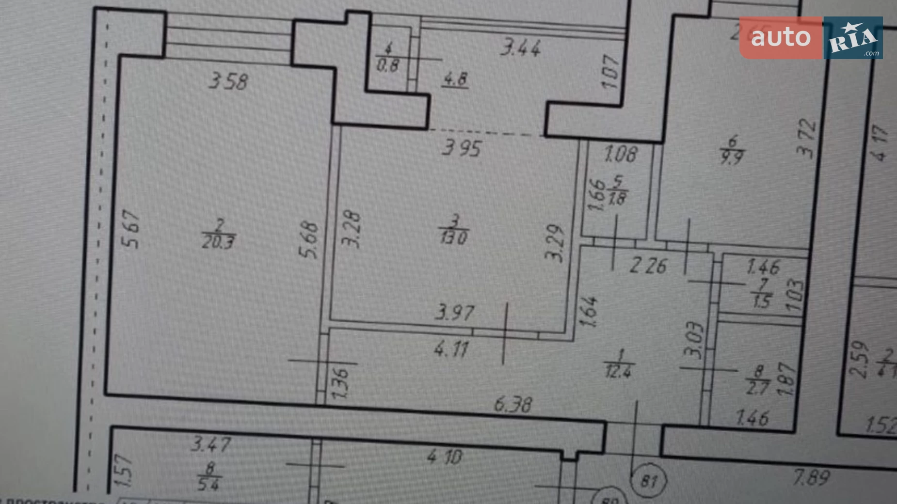 Продается 2-комнатная квартира 66 кв. м в Ивано-Франковске, ул. Кисилевской Ольги - фото 2