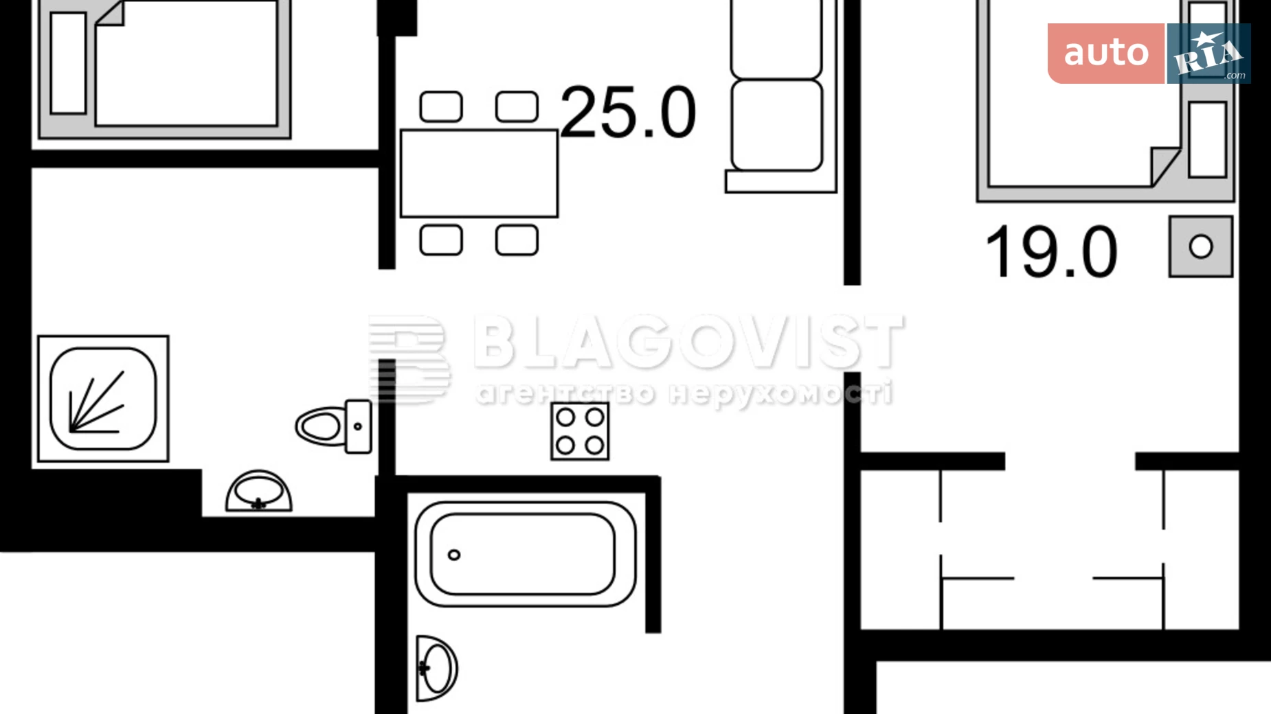 Продается 2-комнатная квартира 86 кв. м в Киеве, ул. Саксаганского, 37К - фото 2