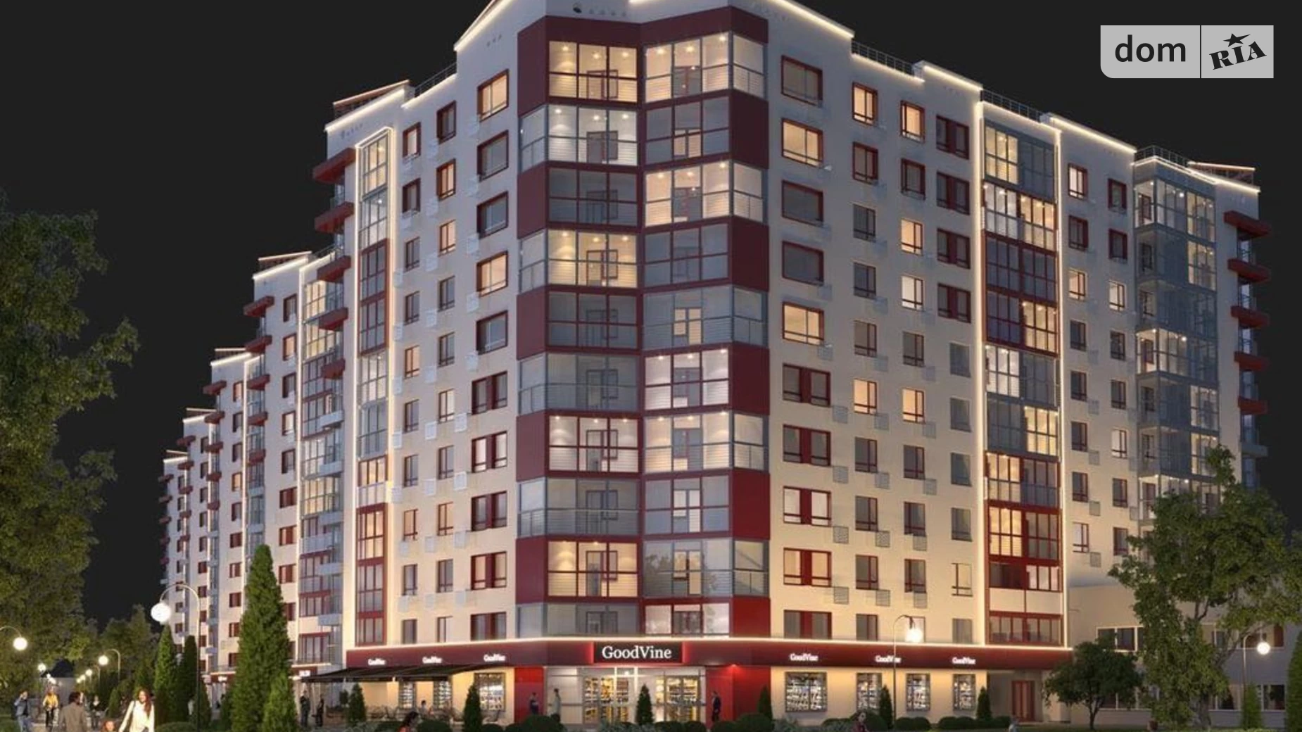 Продается 2-комнатная квартира 82.35 кв. м в Полтаве, ул. Европейская, 183 - фото 2