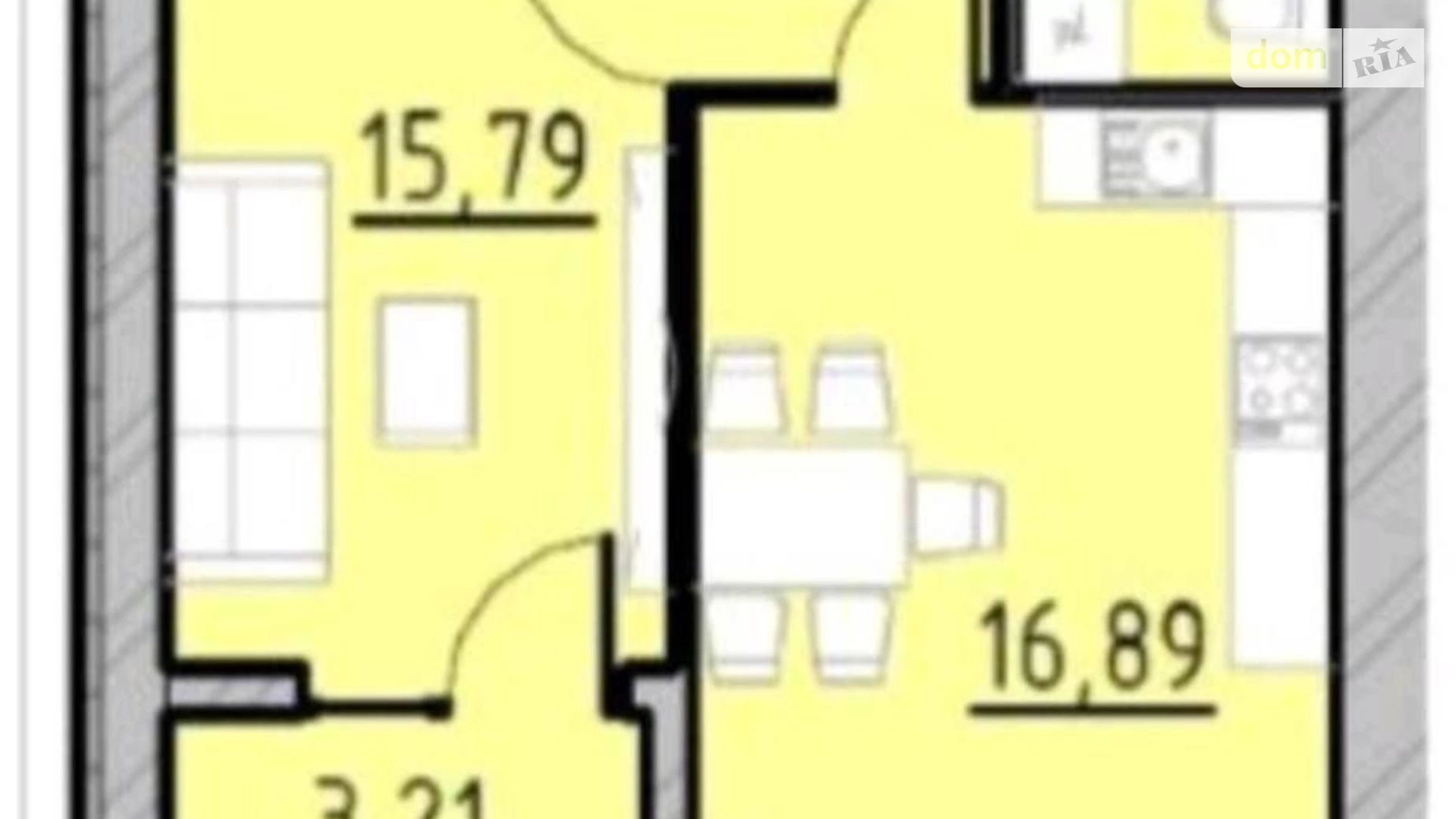 Продается 1-комнатная квартира 44 кв. м в Сокольниках, ул. Героев Крут - фото 4