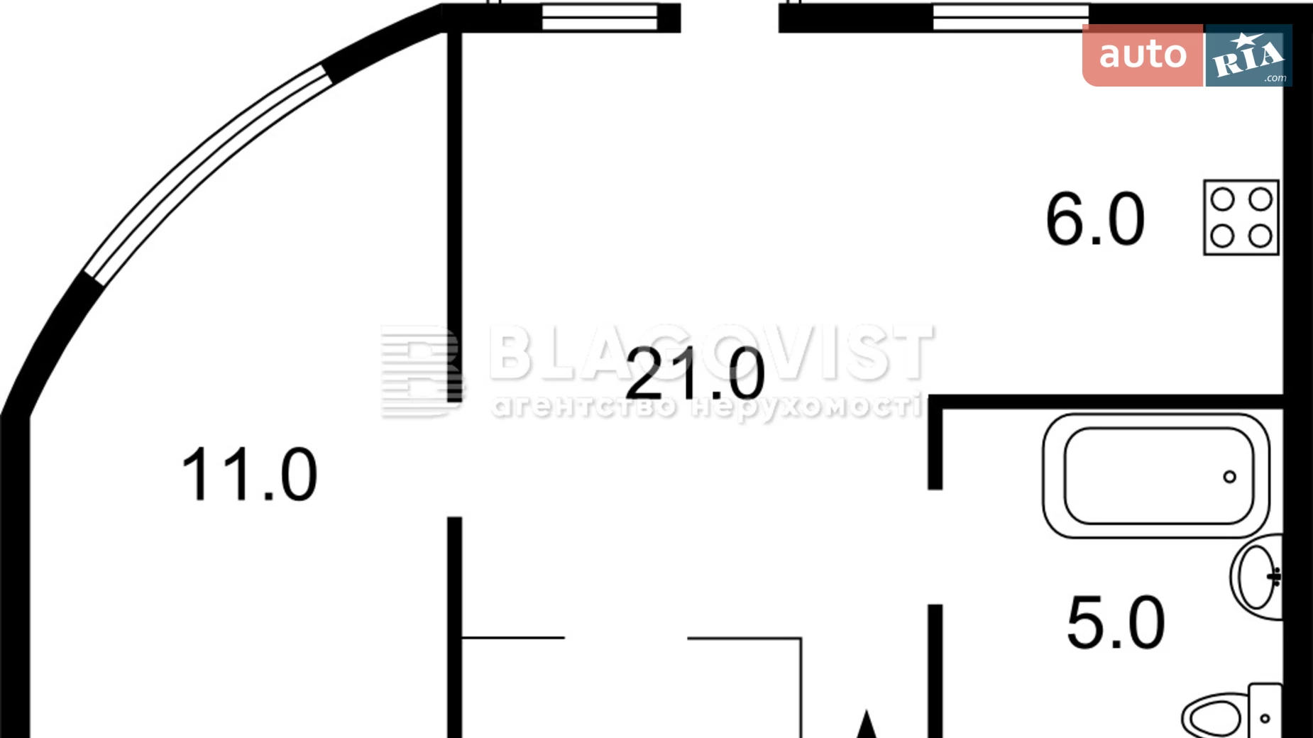 Продается 2-комнатная квартира 45 кв. м в Киеве, ул. Терещенковская, 7/13 - фото 3