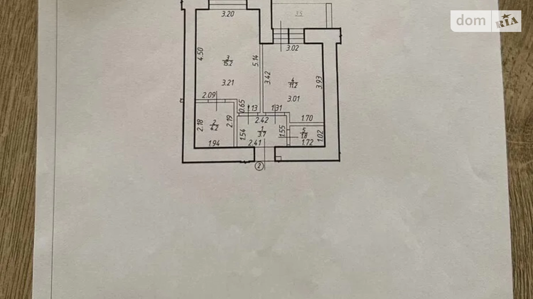 Продается 1-комнатная квартира 38 кв. м в Ивано-Франковске - фото 2