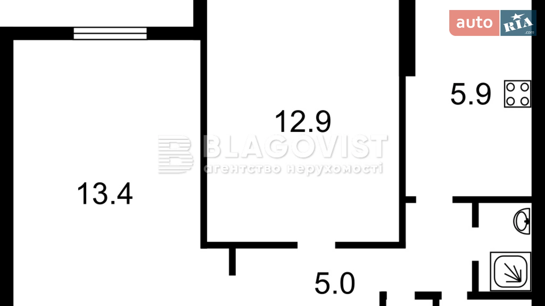 Продается 2-комнатная квартира 45 кв. м в Киеве, ул. Менделеева, 46 - фото 4