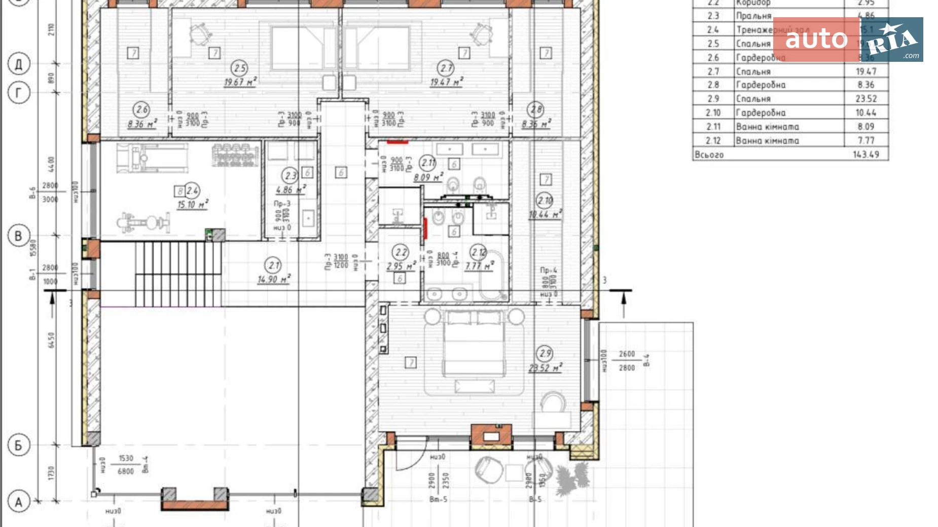Продается дом на 2 этажа 315 кв. м с бассейном, цена: 500000 $ - фото 3
