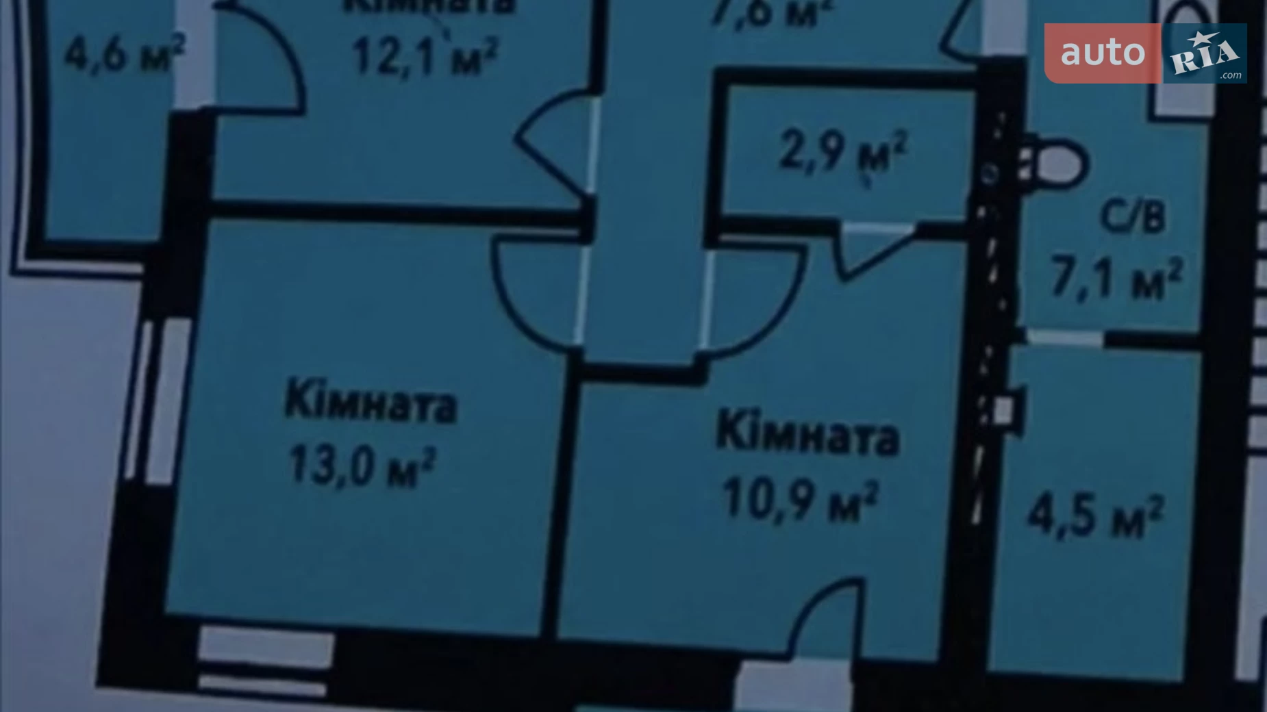 Продается 4-комнатная квартира 123.4 кв. м в Хмельницком, ул. Подольская, 6/1 - фото 2