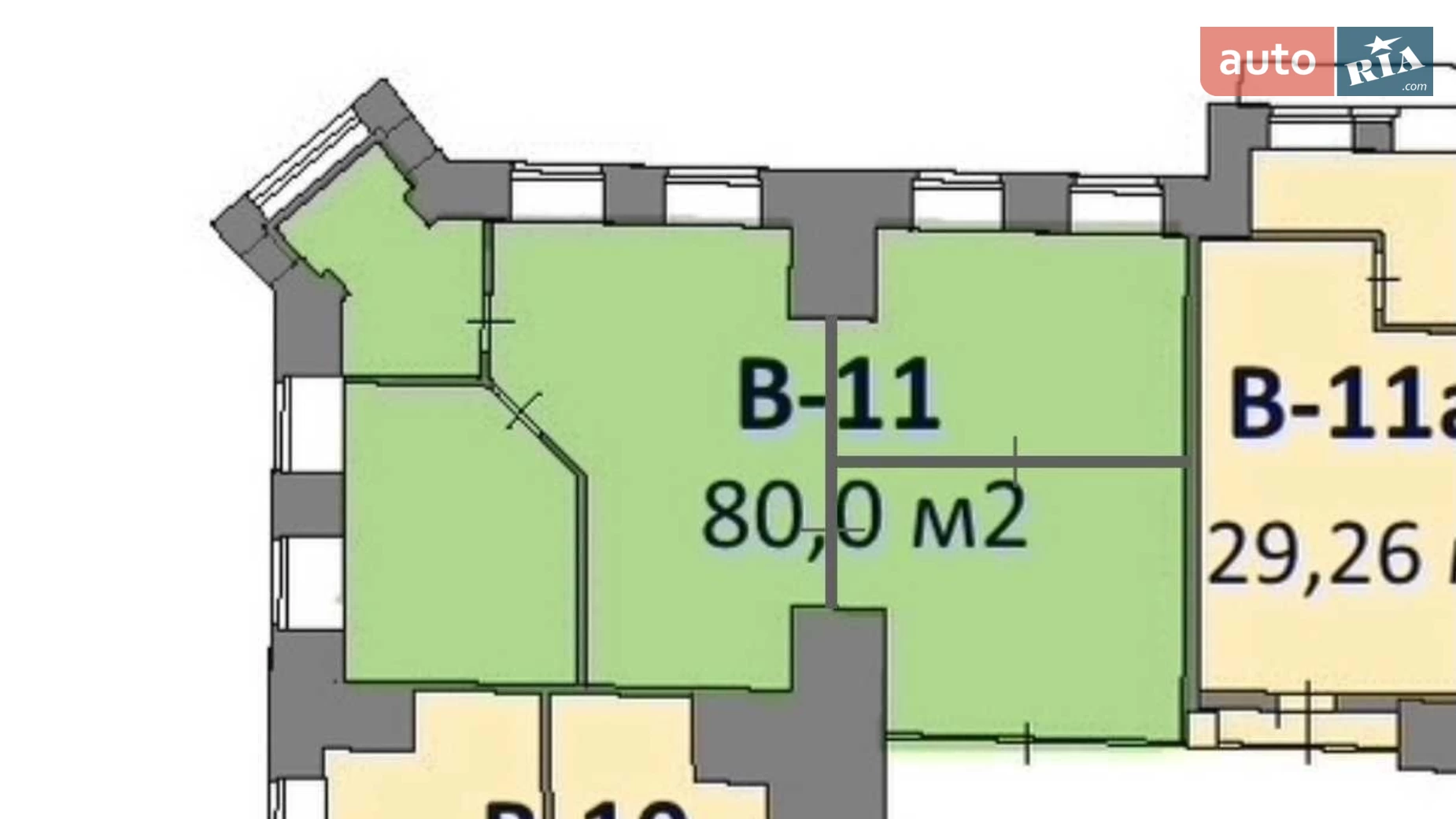 Сдается в аренду офис 80 кв. м в бизнес-центре, цена: 2000 $ - фото 3