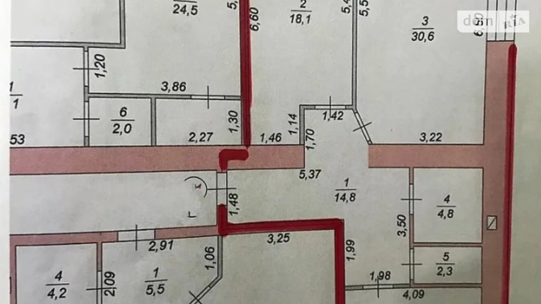 Продається 2-кімнатна квартира 90 кв. м у Житомирі, вул. Театральна, 21 - фото 2