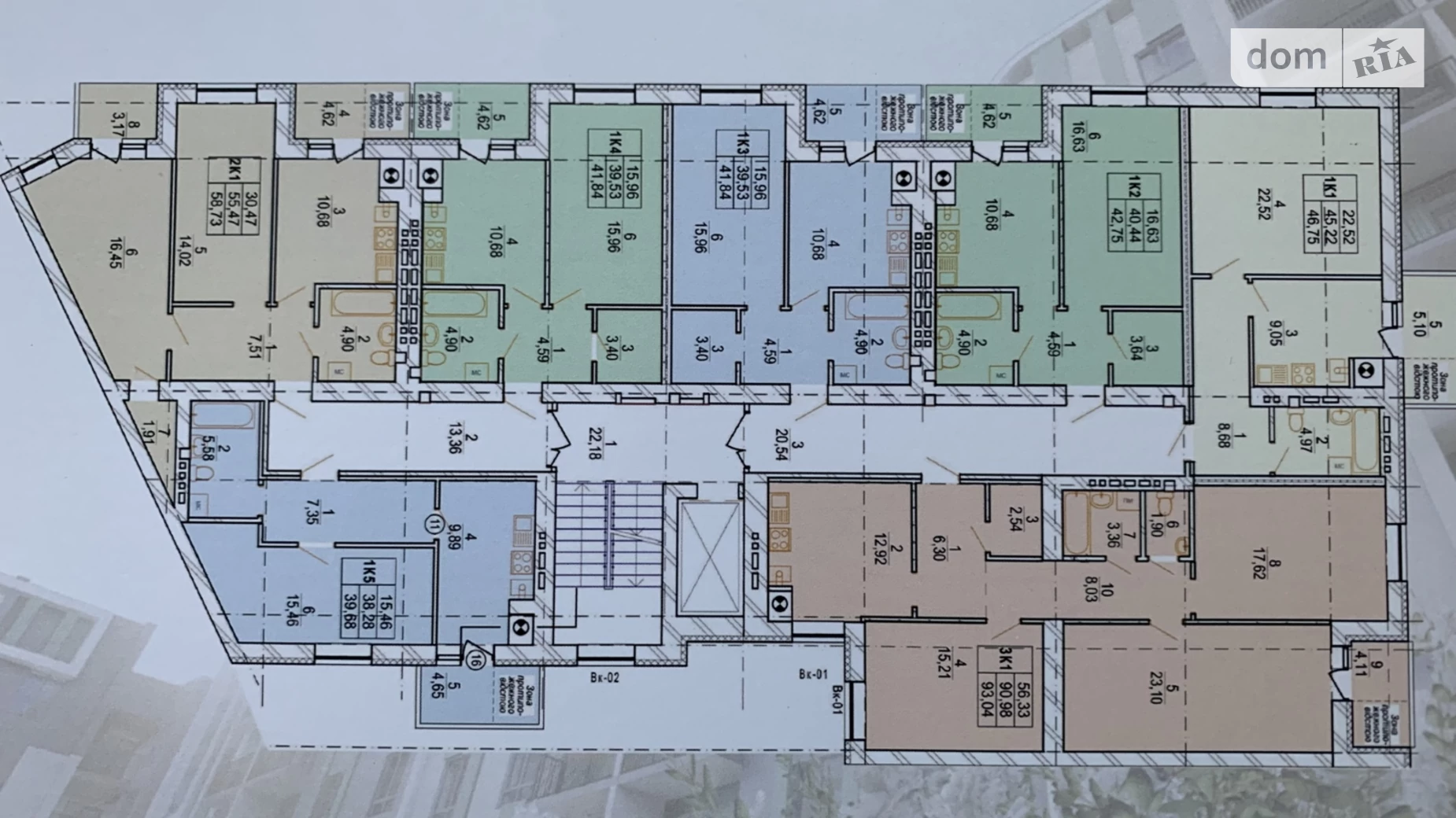 Продается 1-комнатная квартира 39 кв. м в Зарванцах, Соснова - фото 3