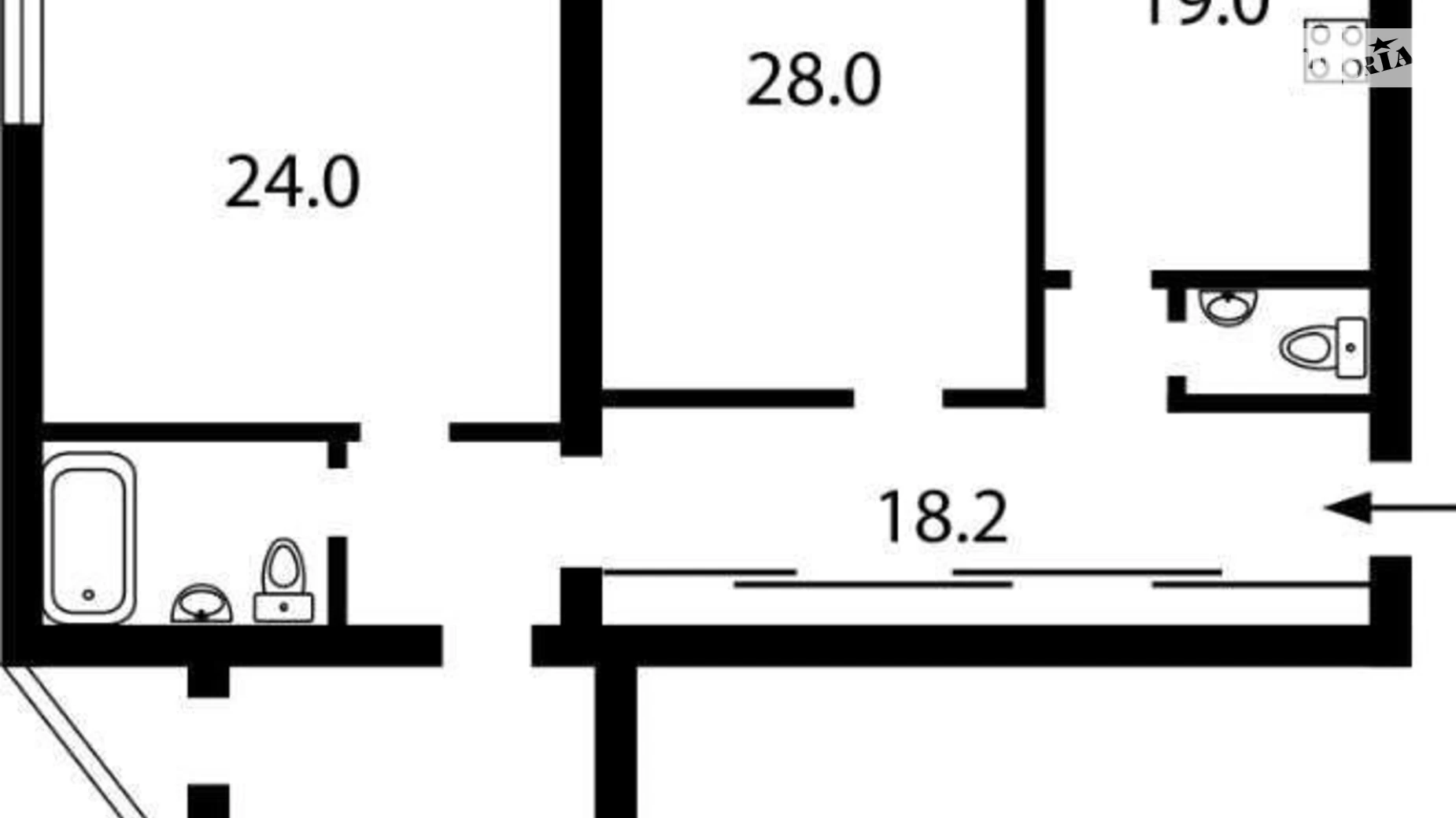 Продается 3-комнатная квартира 119 кв. м в Киеве, ул. Самойло Кошки(Маршала Конева), 7А - фото 2