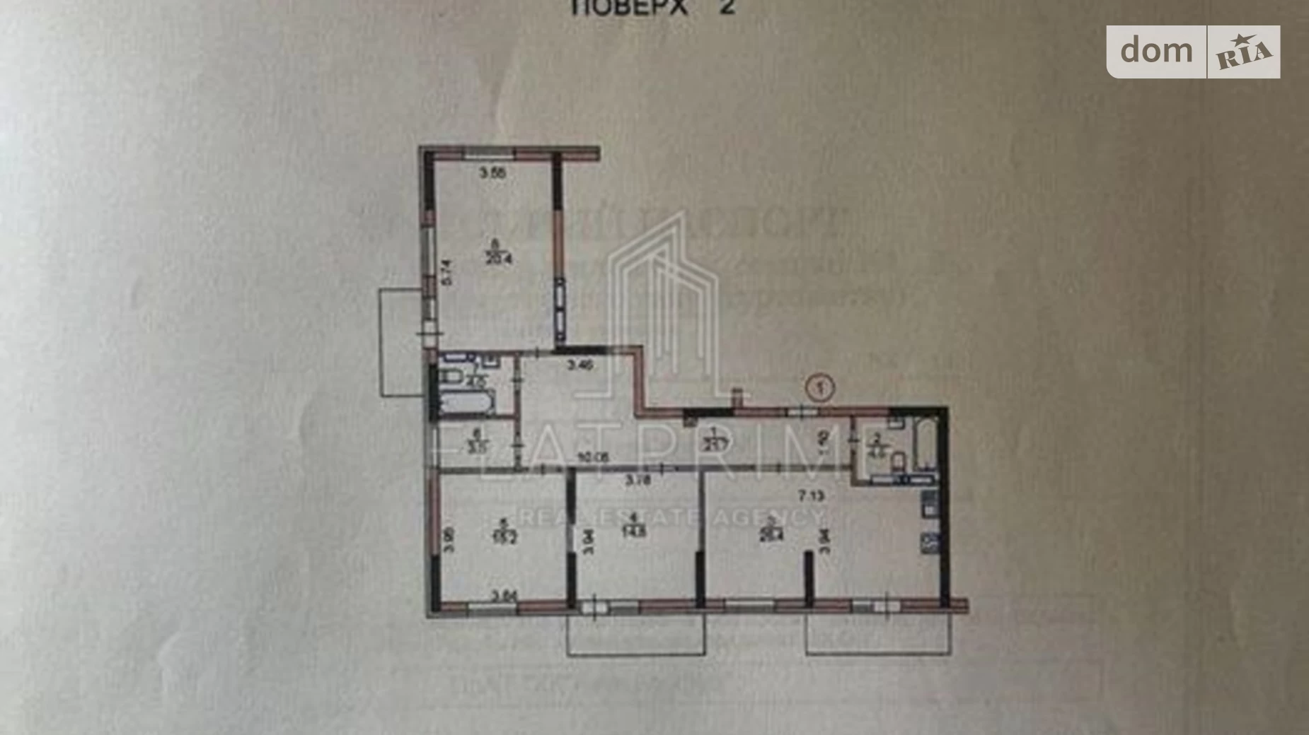 Продается 3-комнатная квартира 114 кв. м в Киеве - фото 3