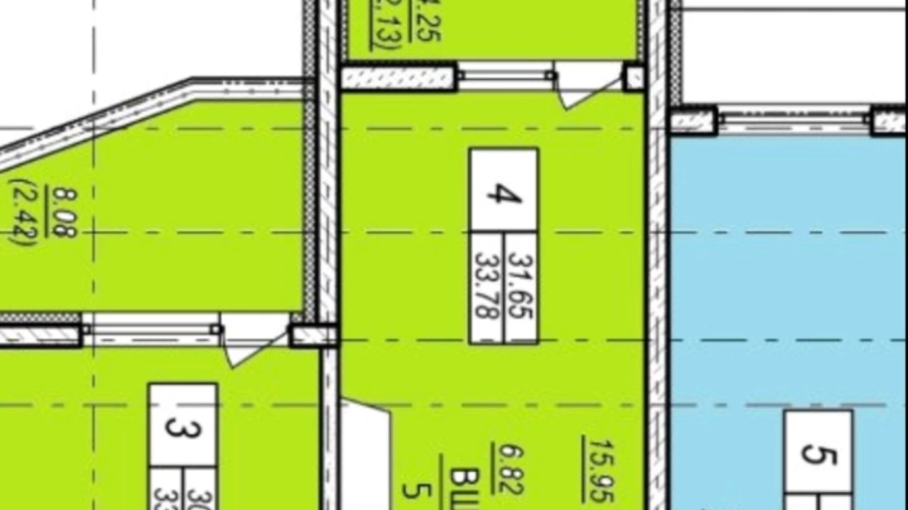 Продается 1-комнатная квартира 31 кв. м в Одессе, пер. Среднефонтанский, 1А - фото 2